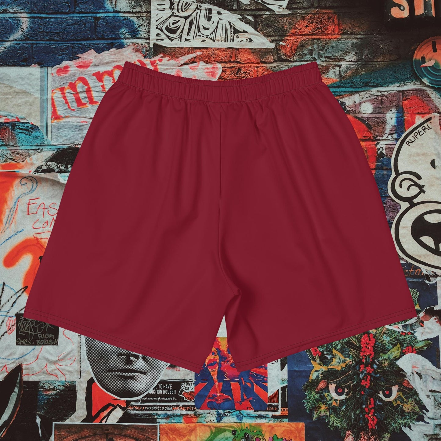 Burgundy Gym Shorts