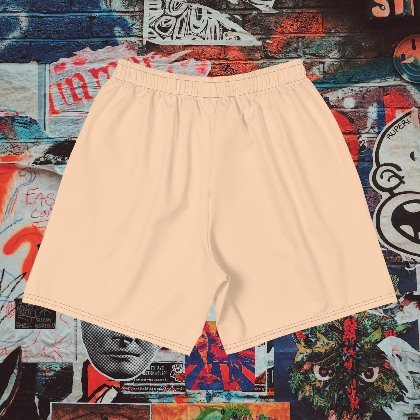 Cream Gym Shorts