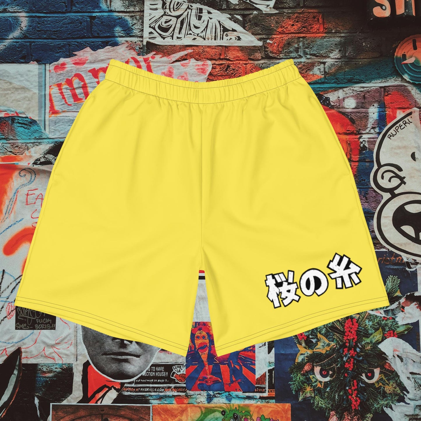 yellow gym shorts