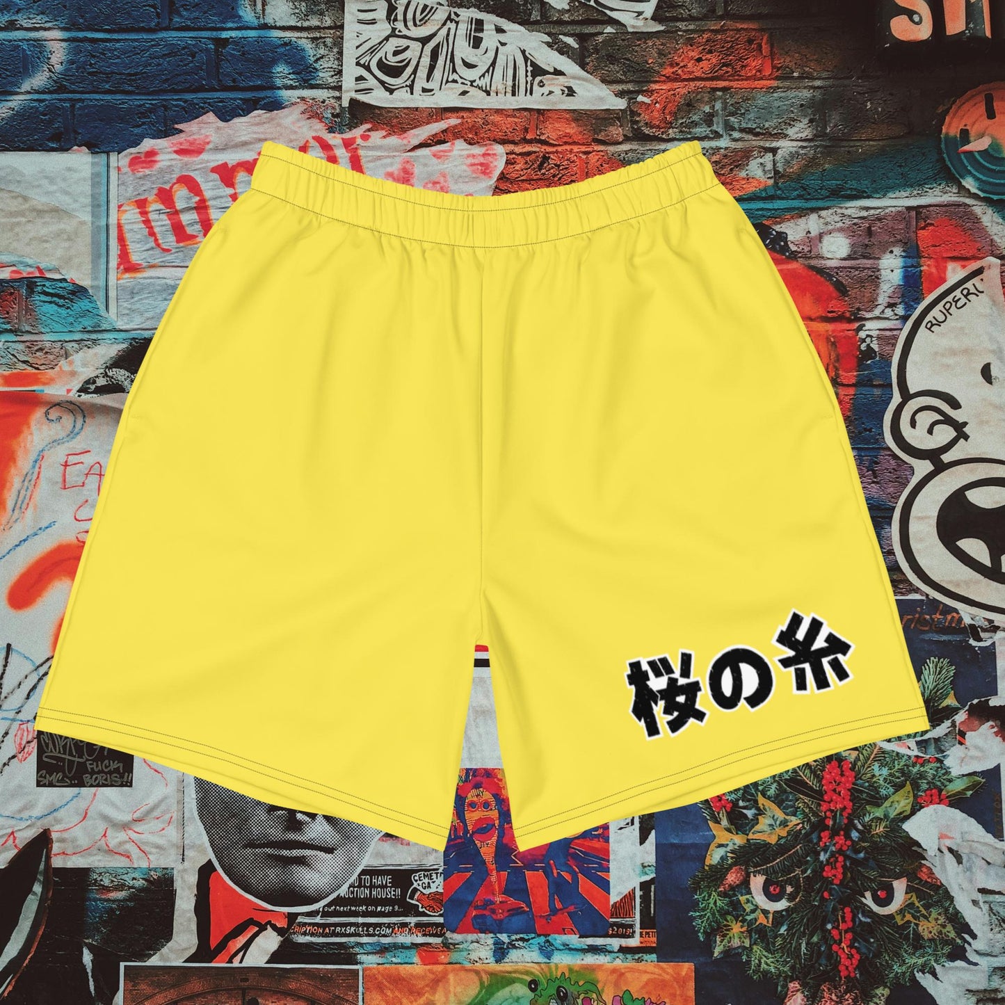 yellow gym shorts