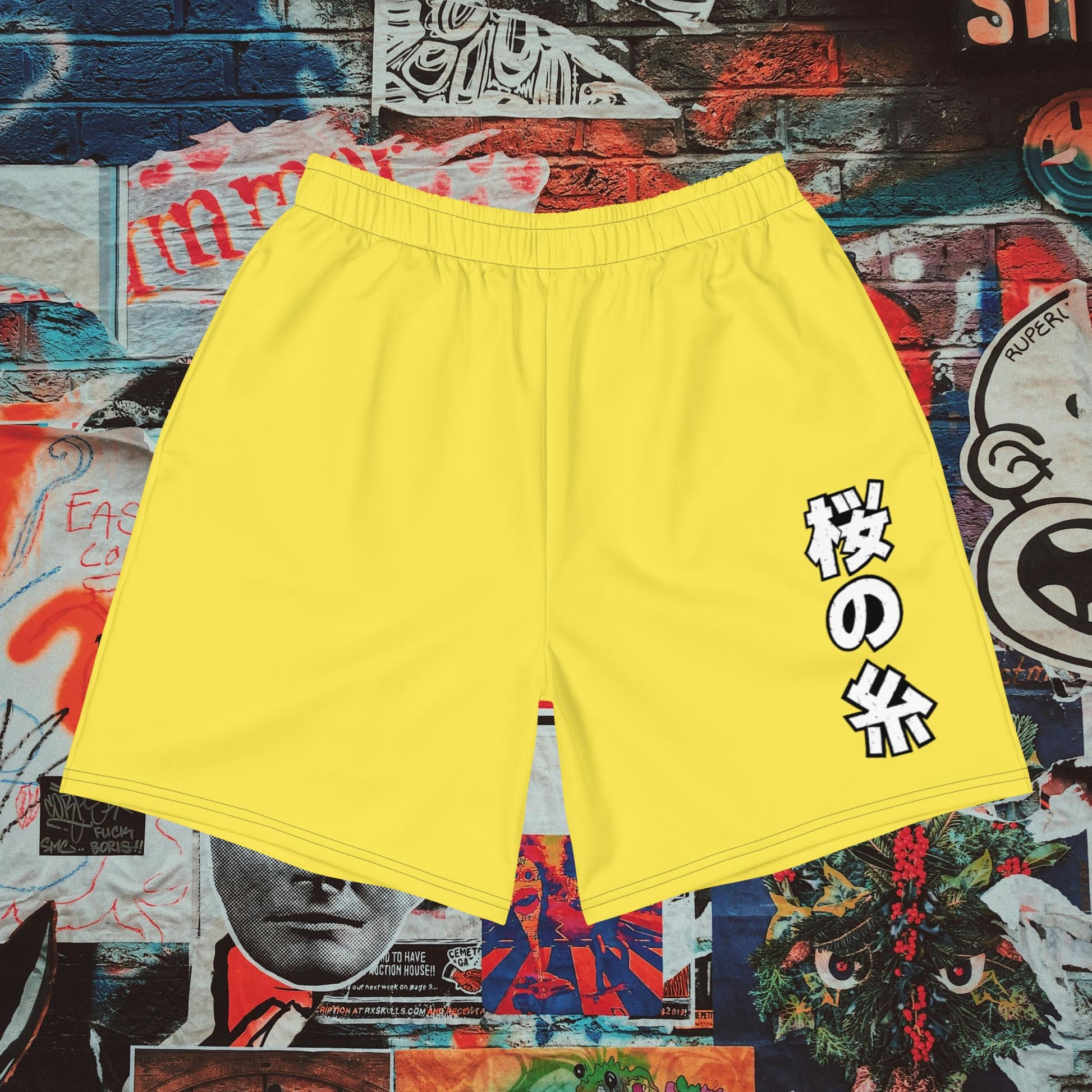 yellow gym shorts