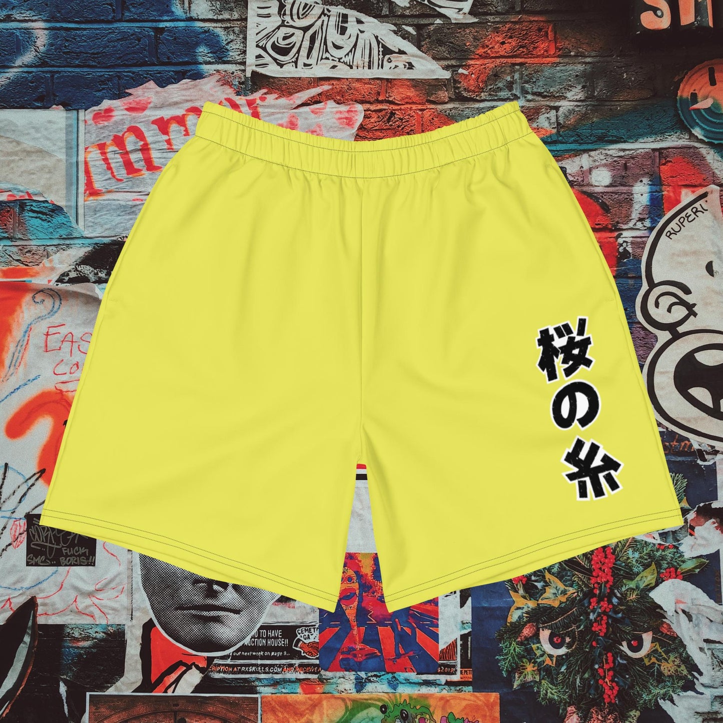 yellow gym shorts