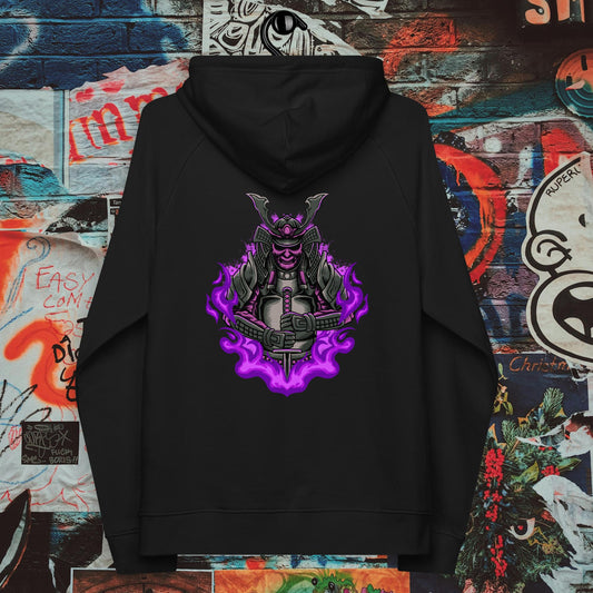 purple mist samurai premium hoodie