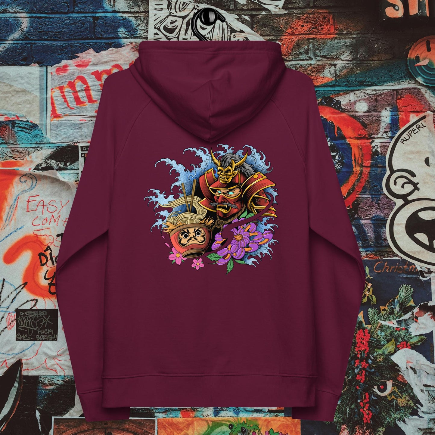 possessed samurai premium hoodie