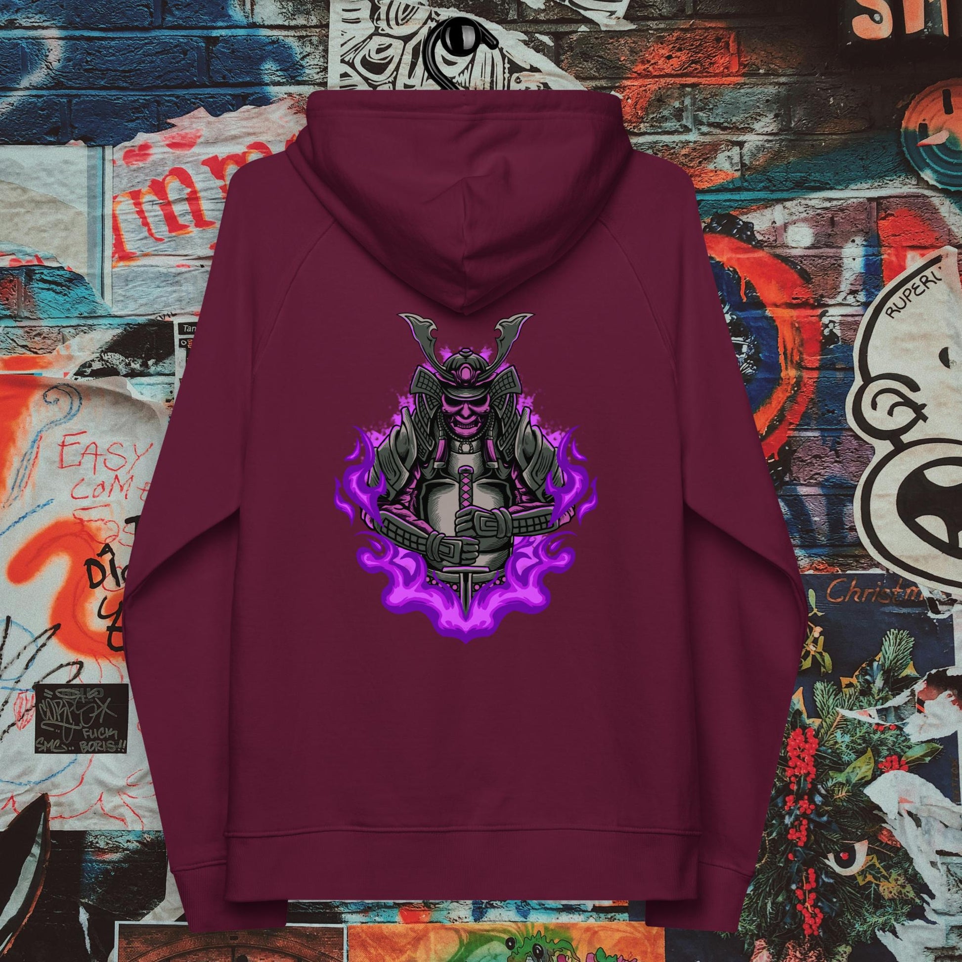 purple mist samurai premium hoodie