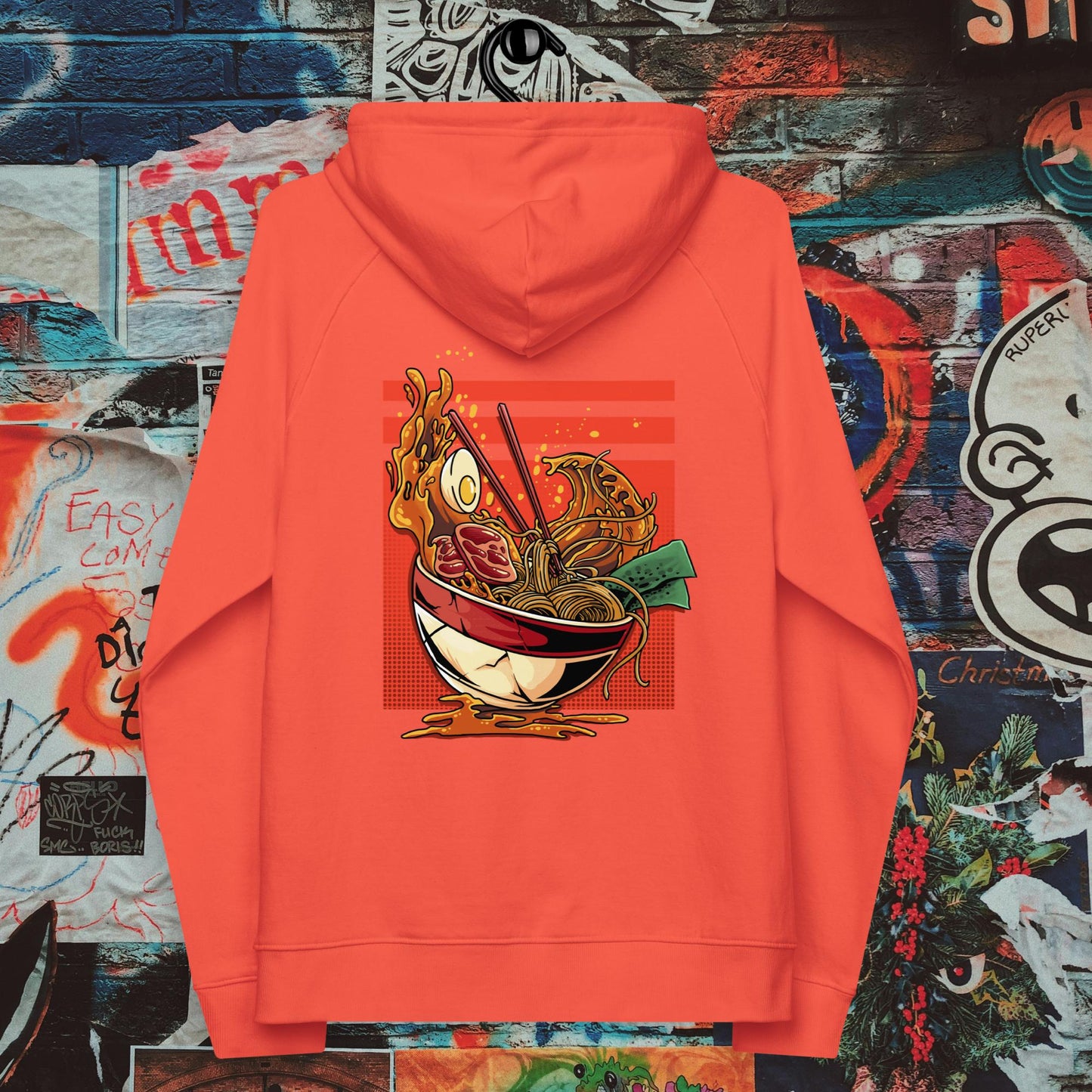 ramen bowl premium hoodie