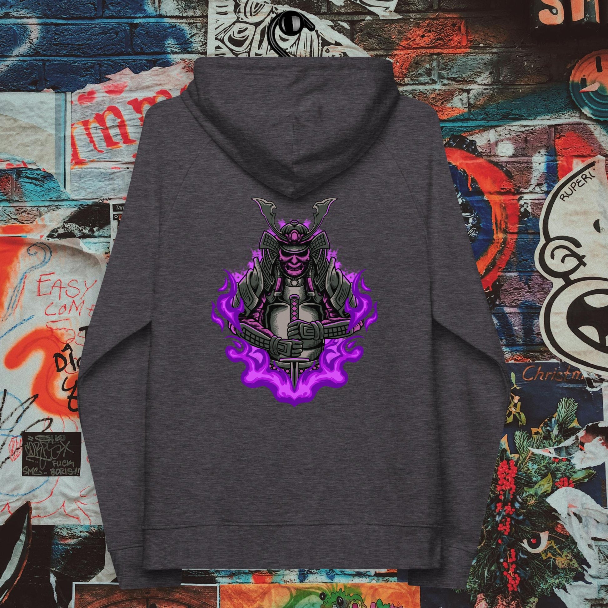 purple mist samurai premium hoodie