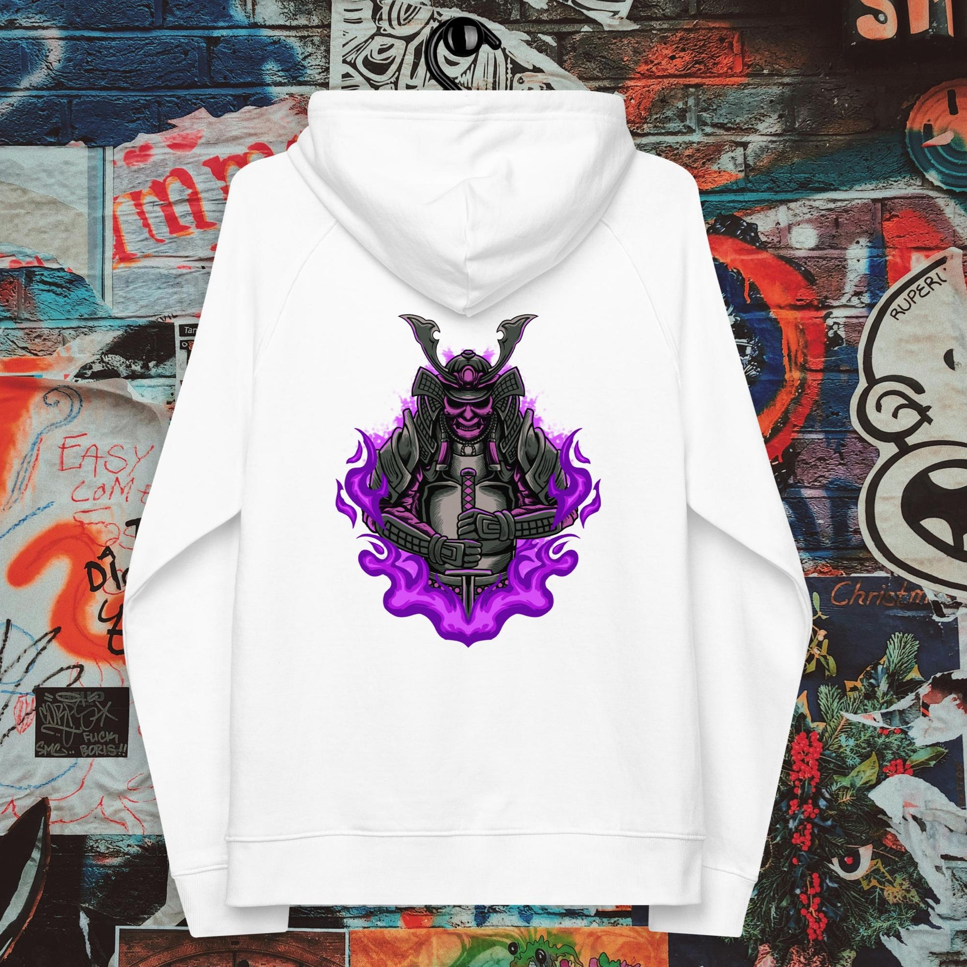 purple mist samurai premium hoodie