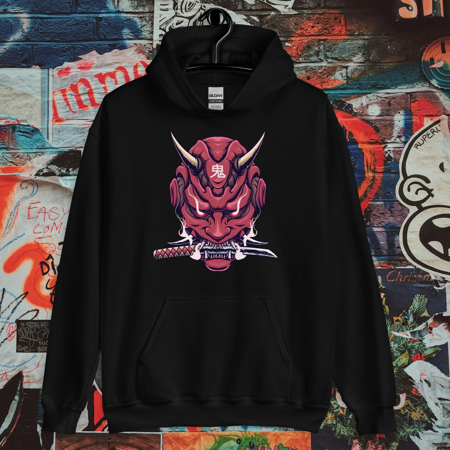 red demon hoodie