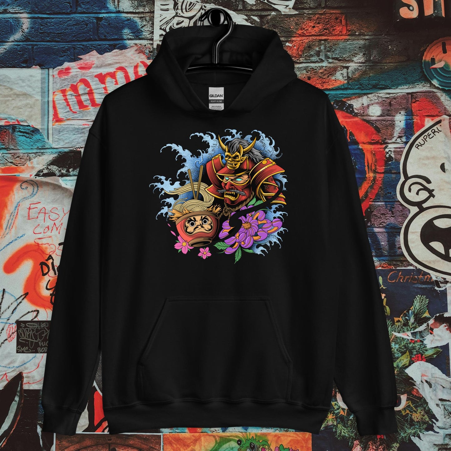 possessed samurai hoodie