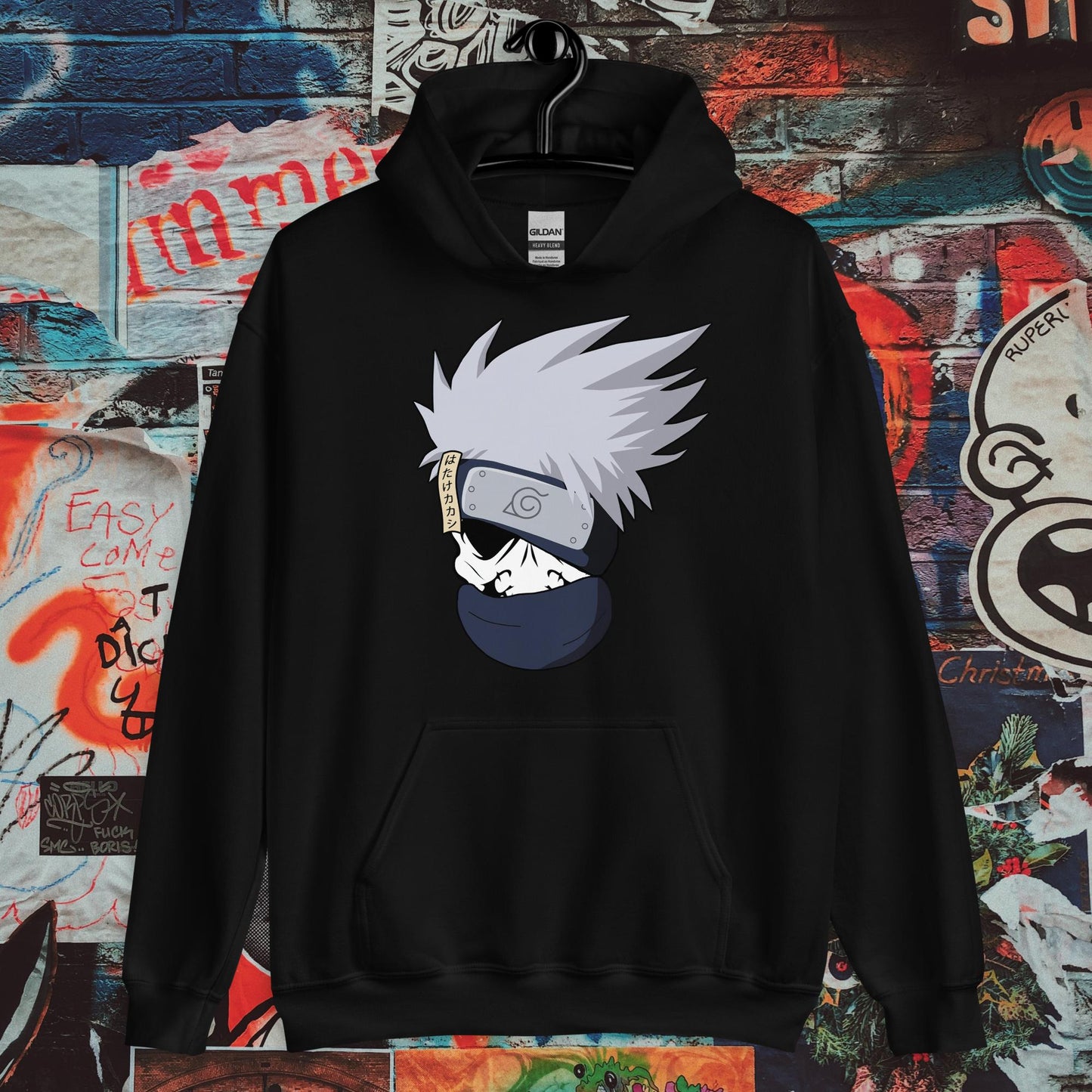 skull kakashi hoodie