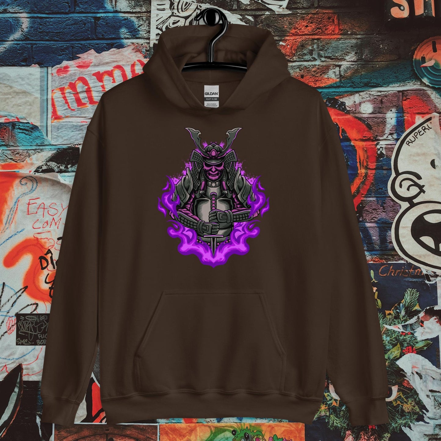 purple mist samurai hoodie