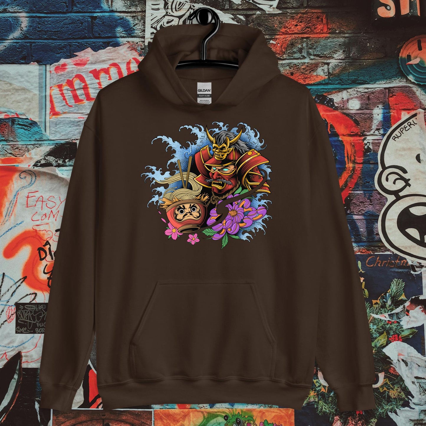 possessed samurai hoodie