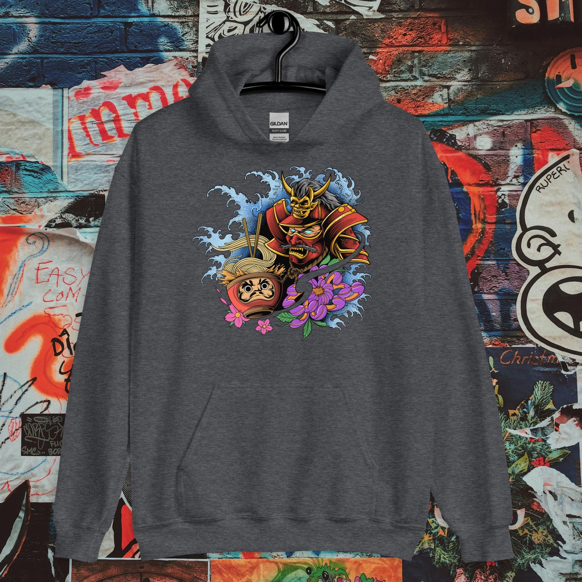 possessed samurai hoodie