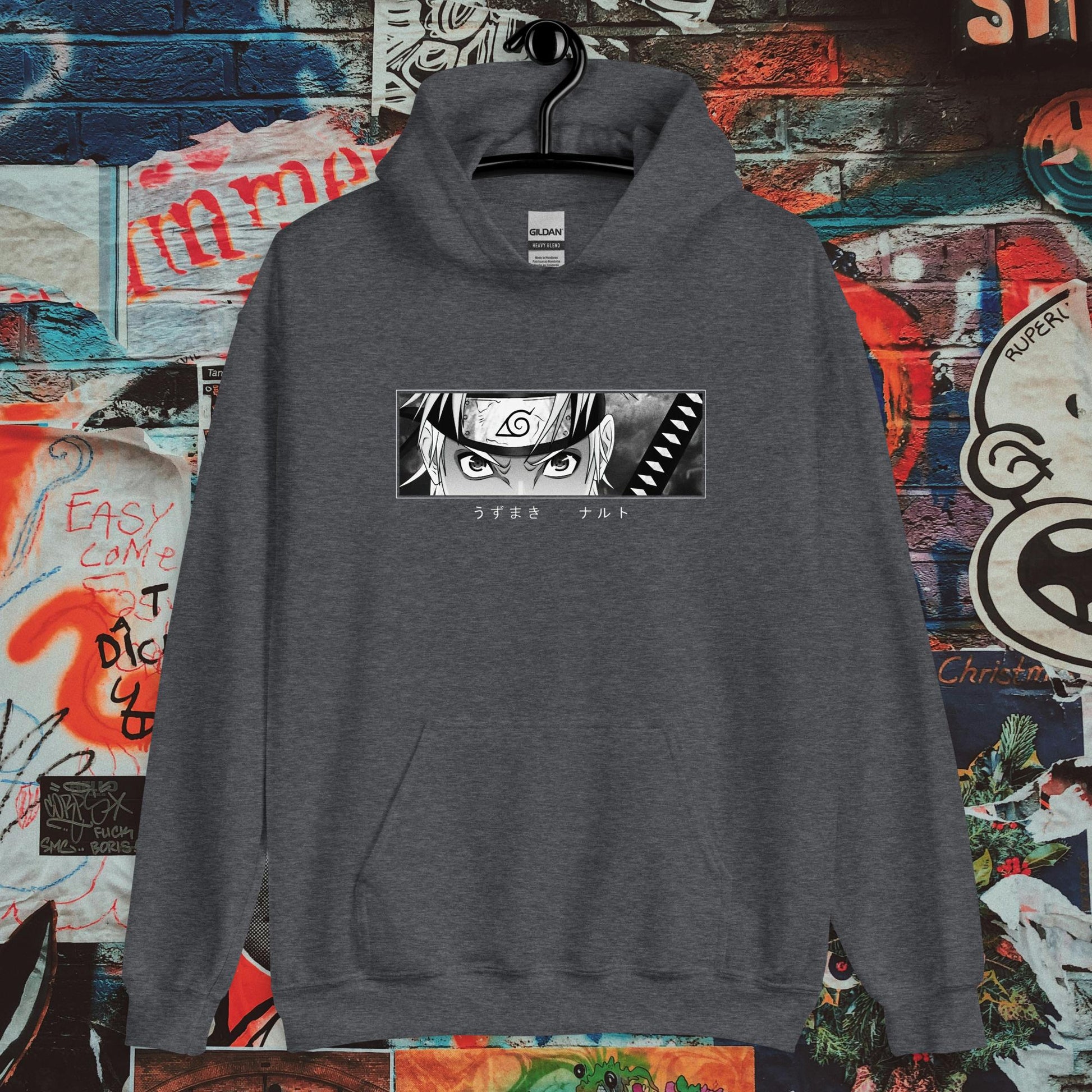 naruto banner hoodie