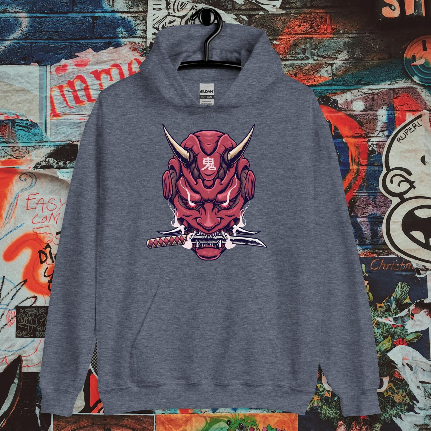 red demon hoodie