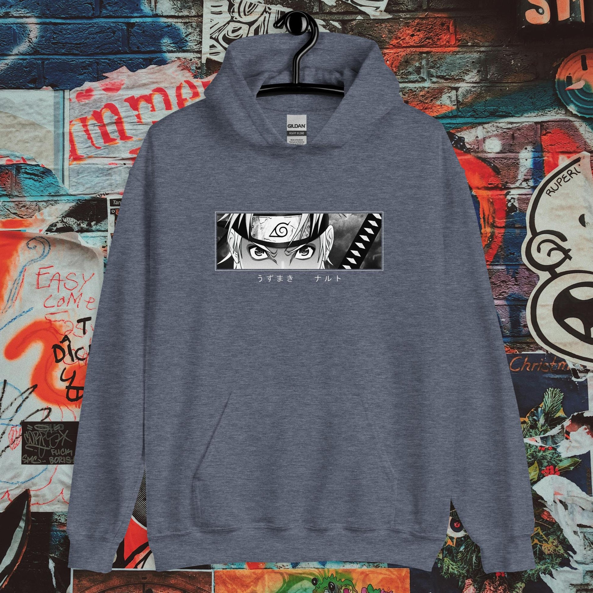 naruto banner hoodie