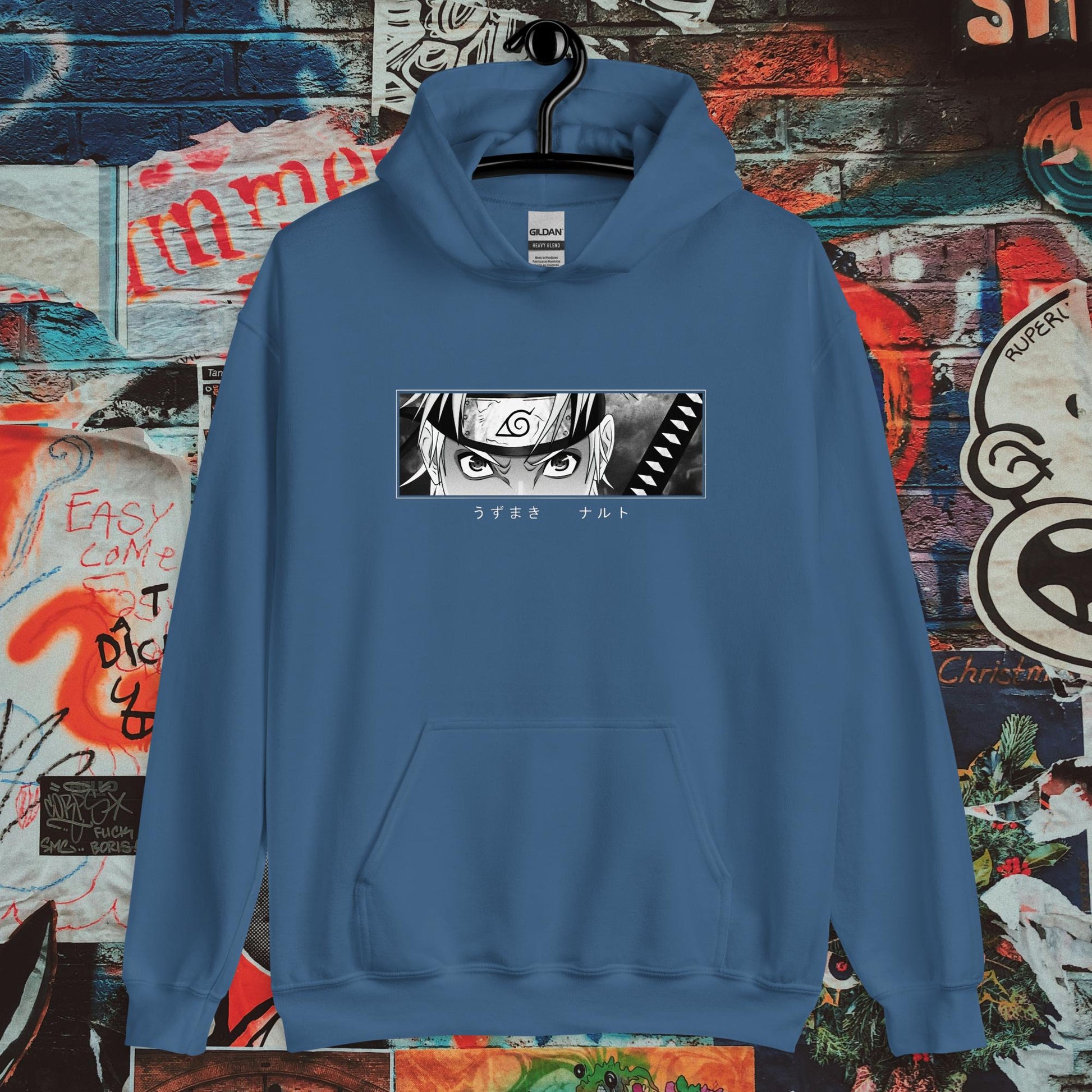 naruto banner hoodie