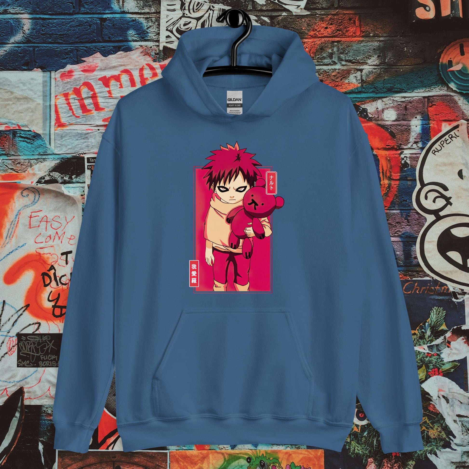 gaara bear hoodie