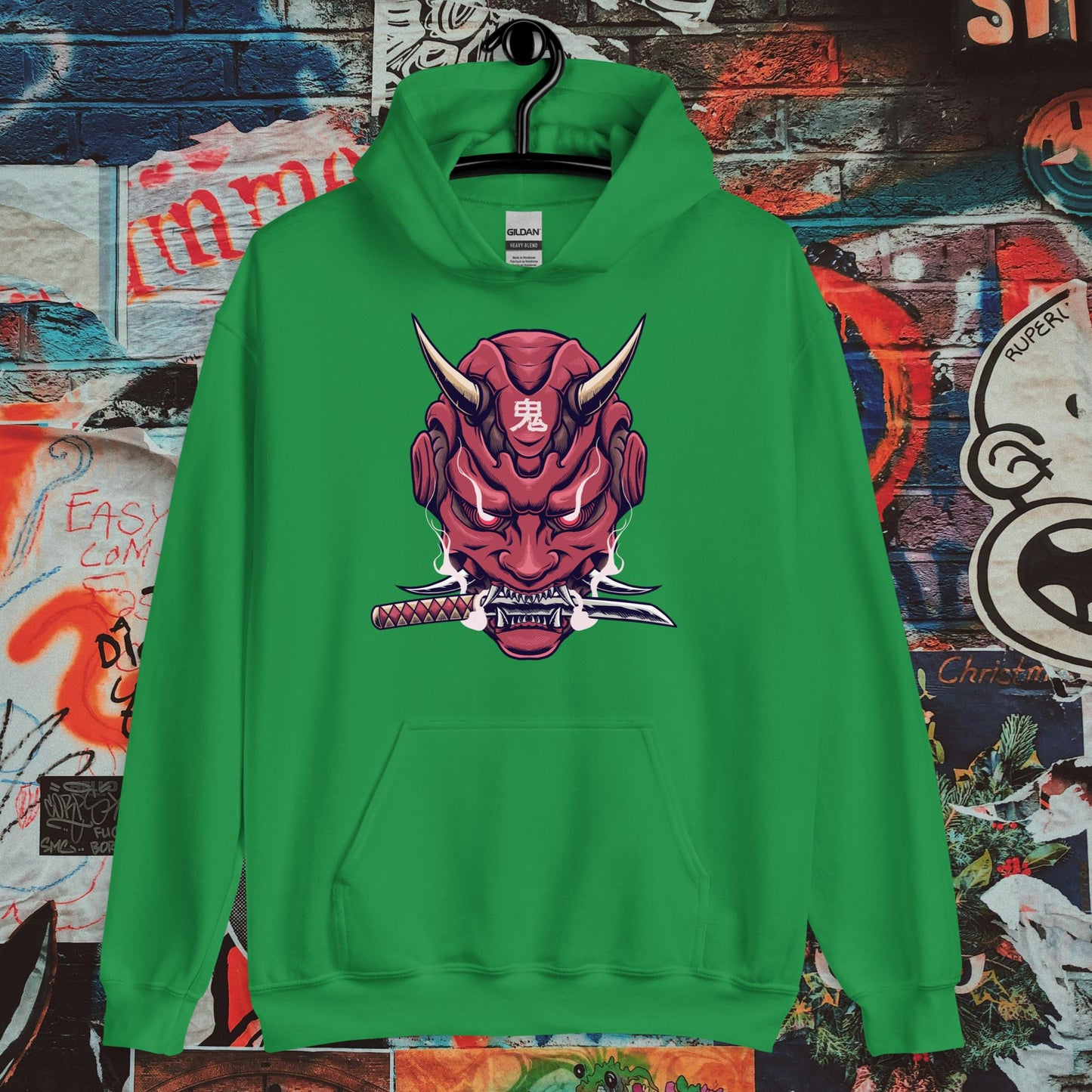 red demon hoodie