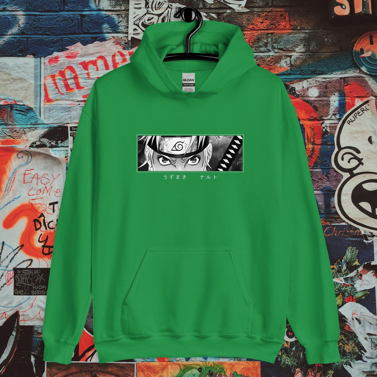 naruto banner hoodie