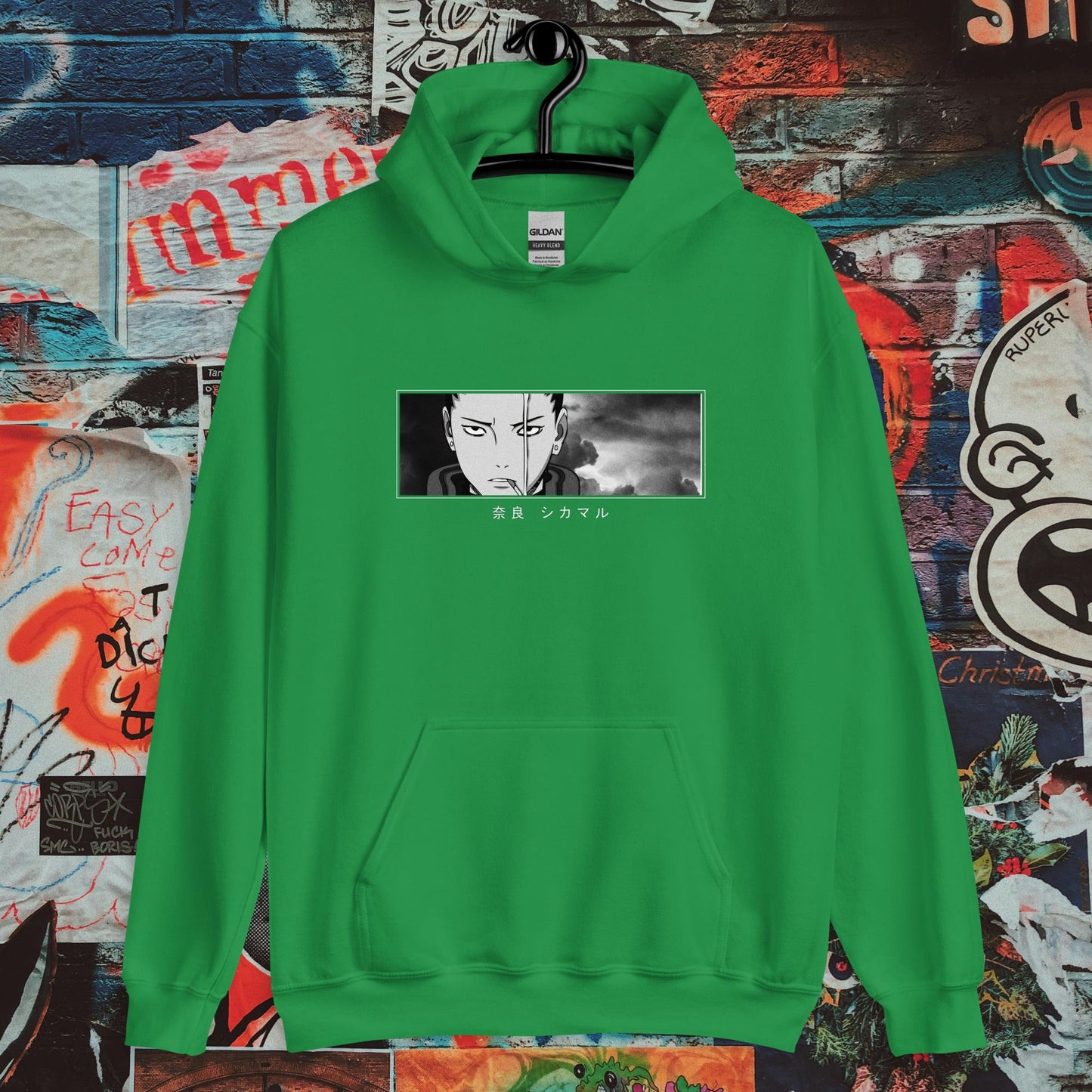 shikamaru banner hoodie