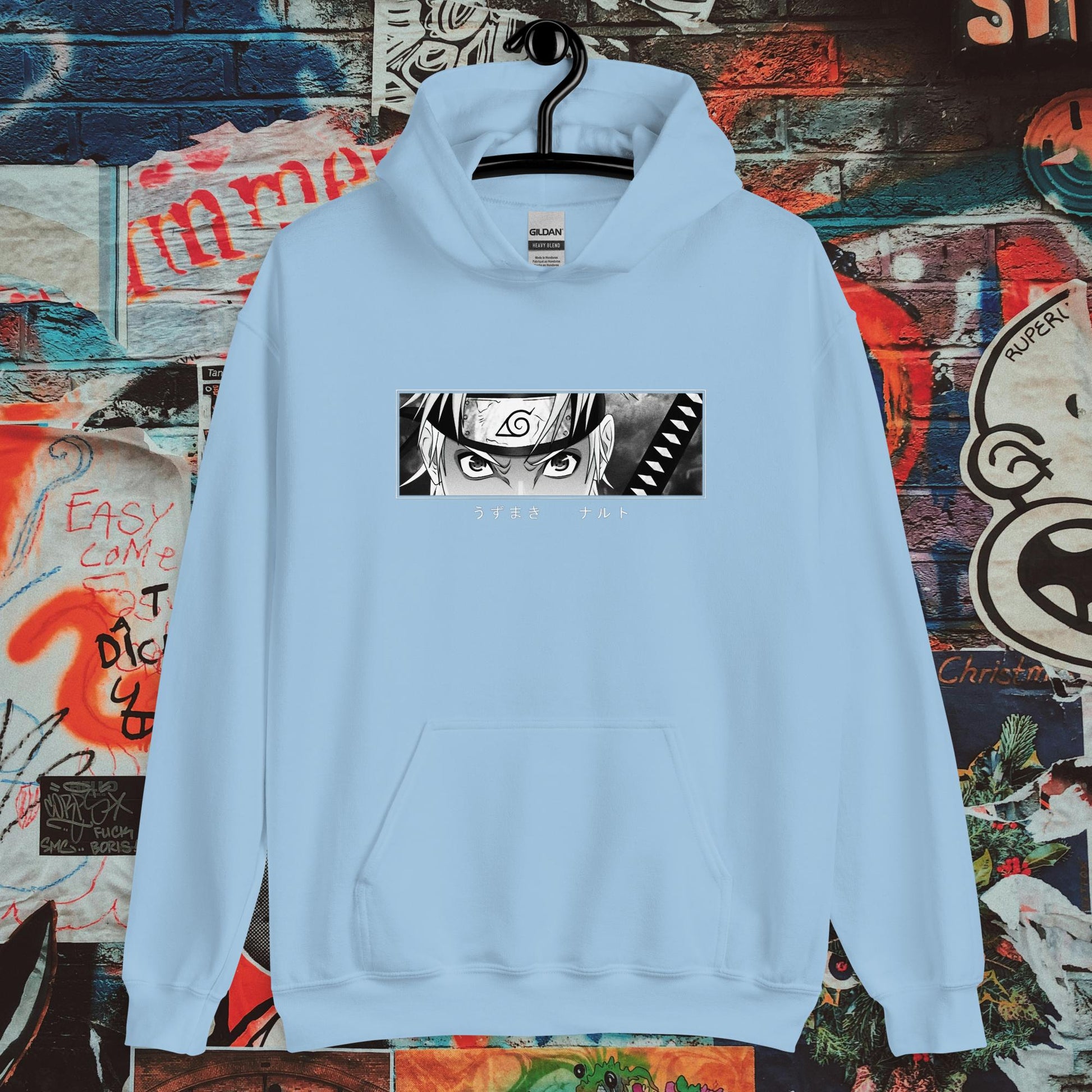 naruto banner hoodie