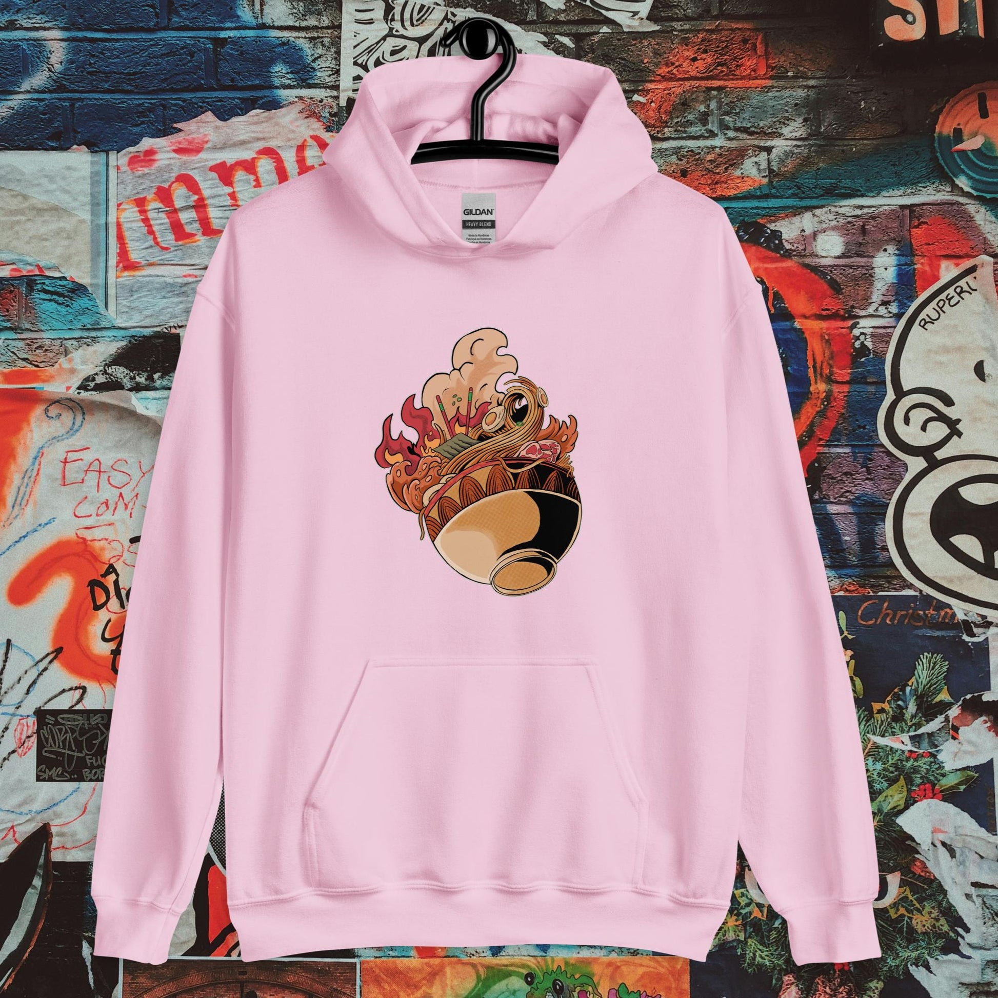 steaming ramen bowl hoodie