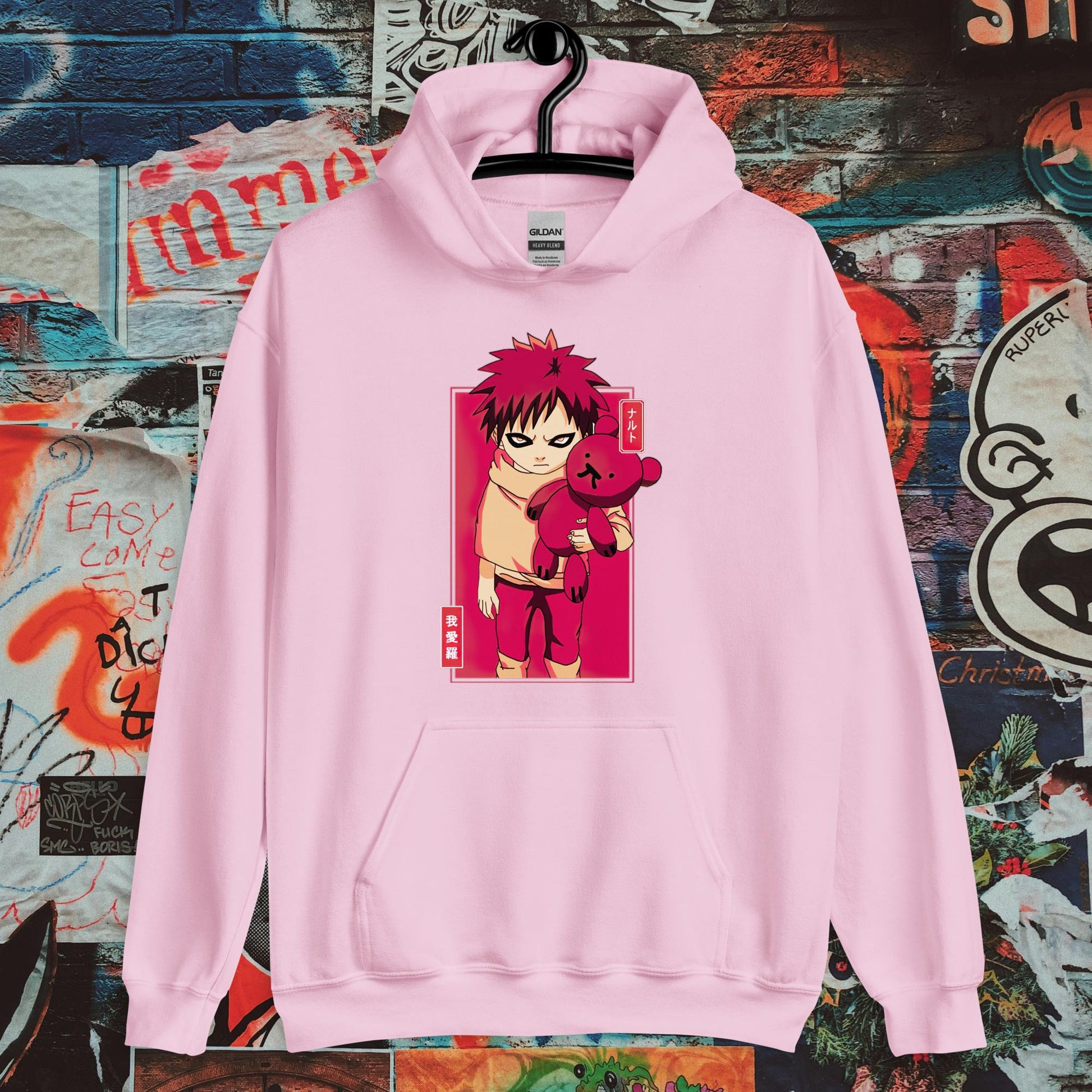 gaara bear hoodie