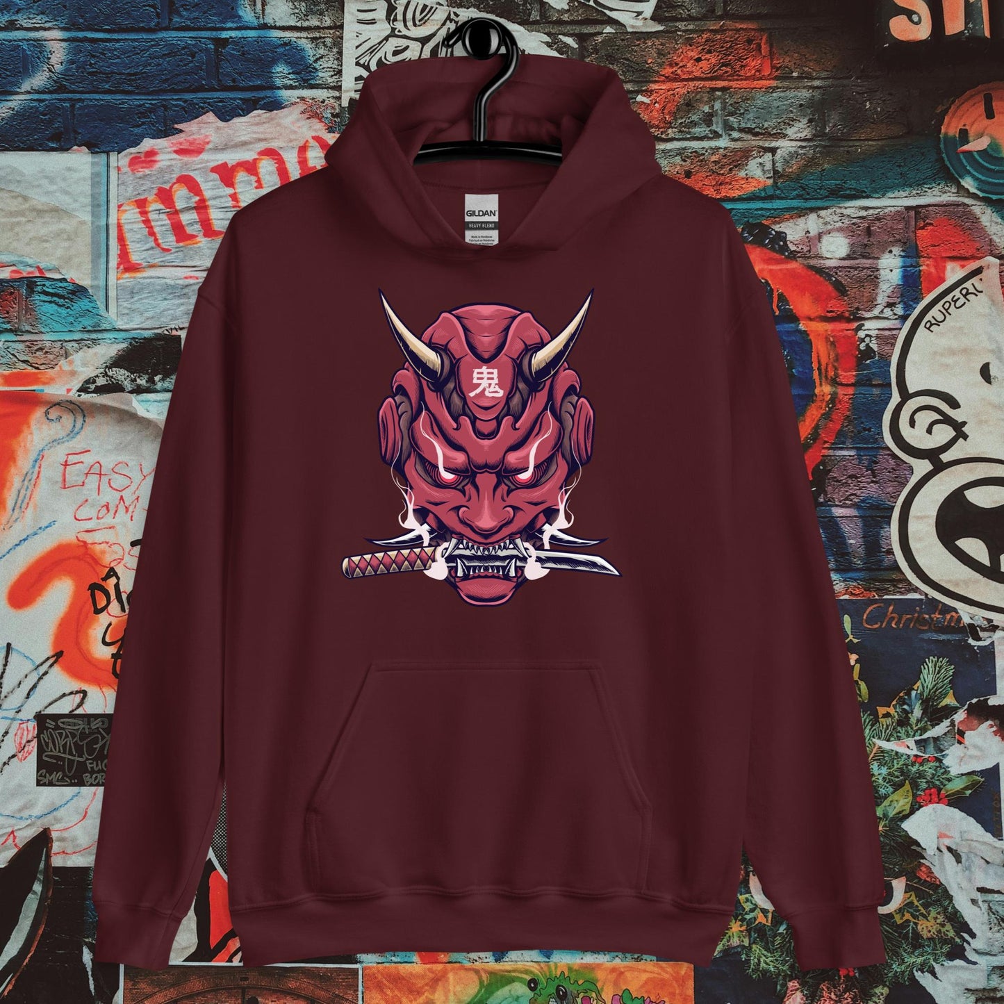 red demon hoodie