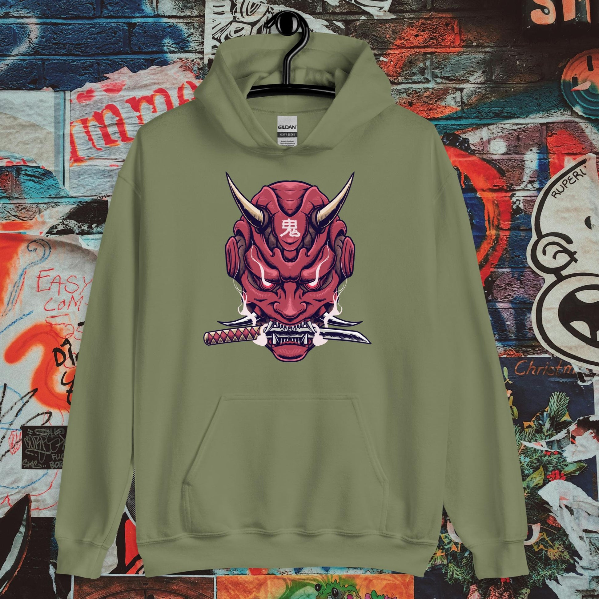 red demon hoodie