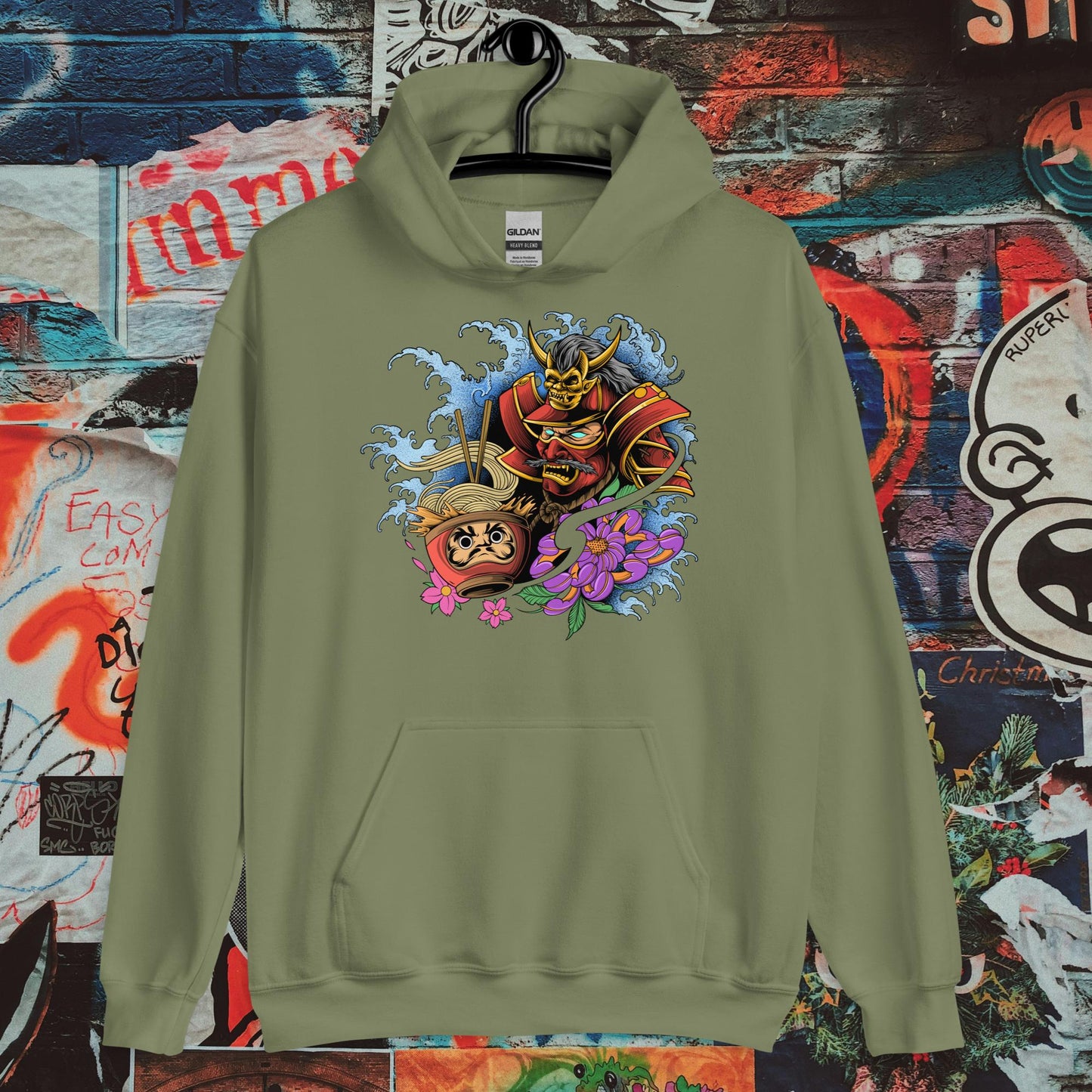 possessed samurai hoodie