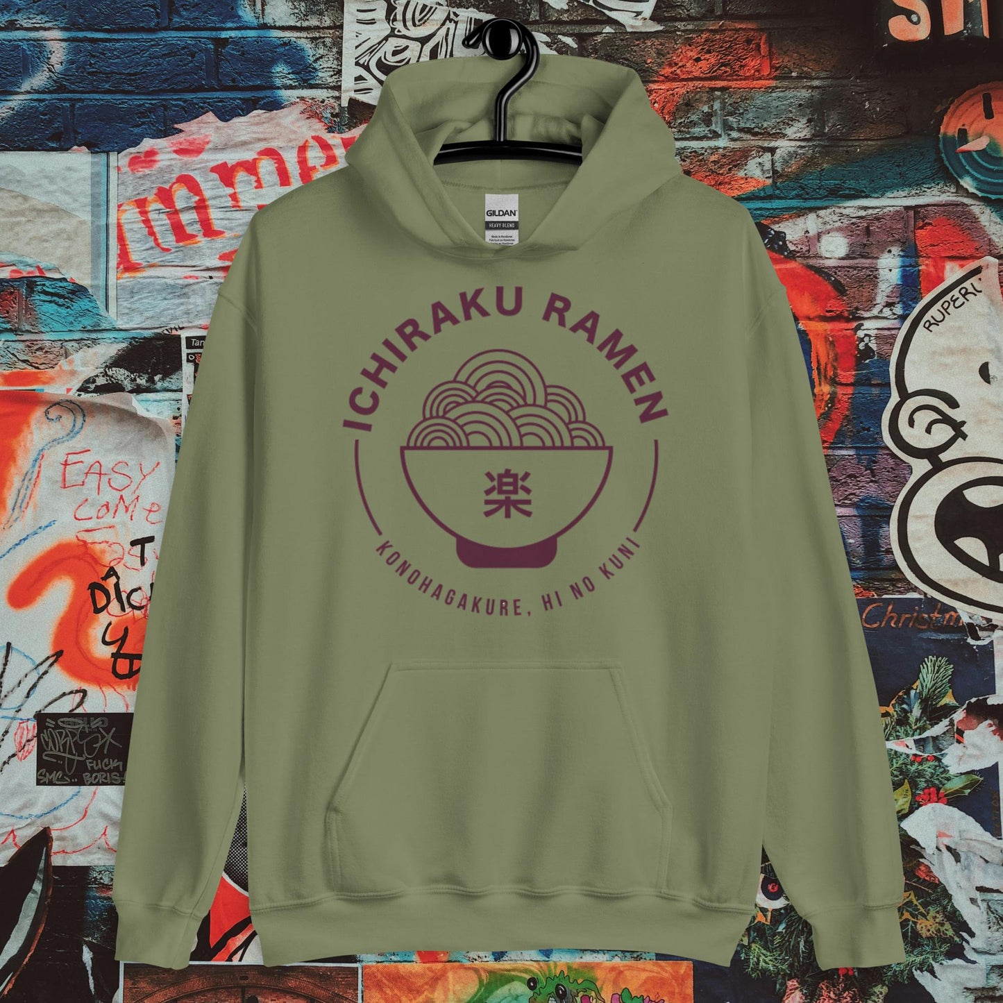 ichiraku ramen logo hoodie