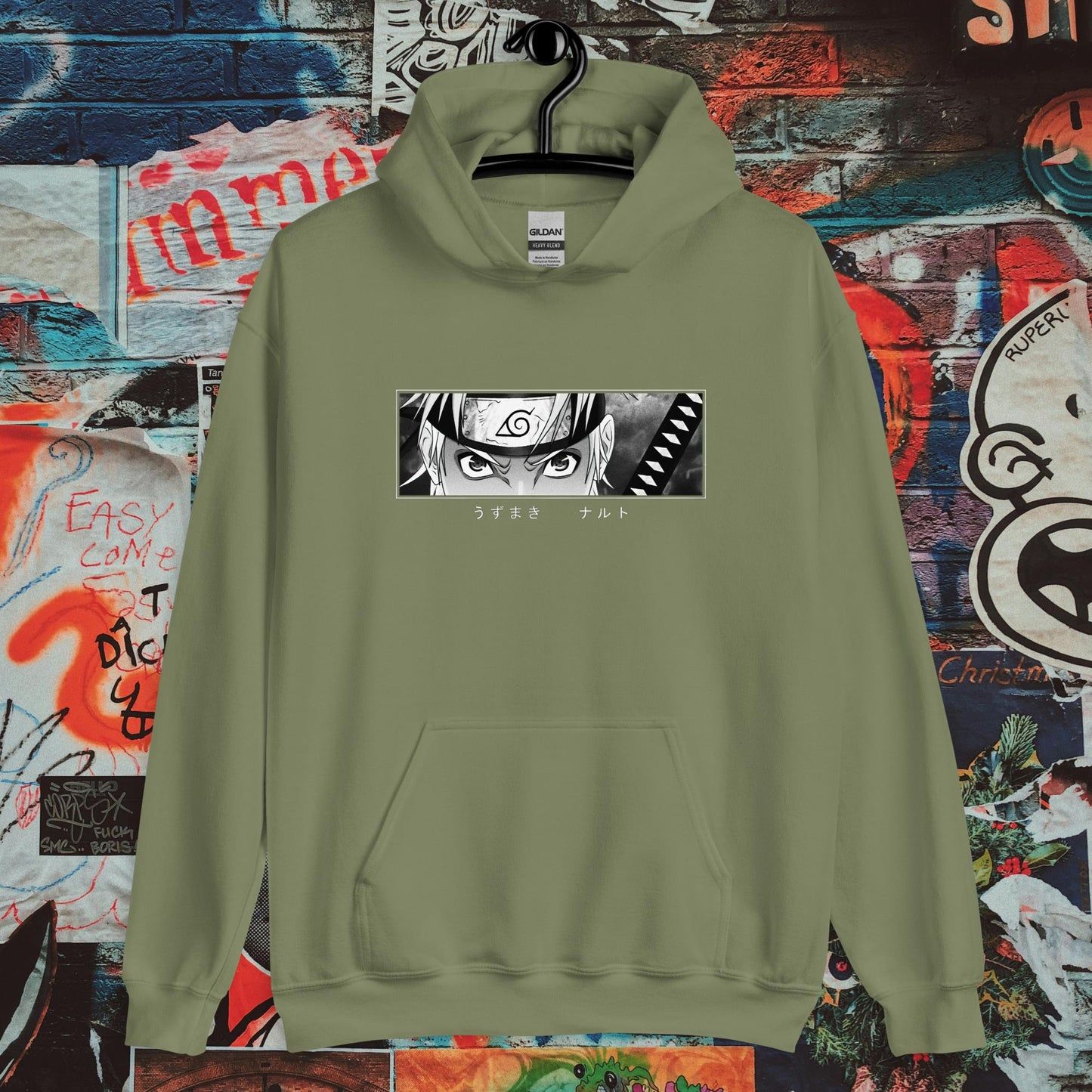 naruto banner hoodie