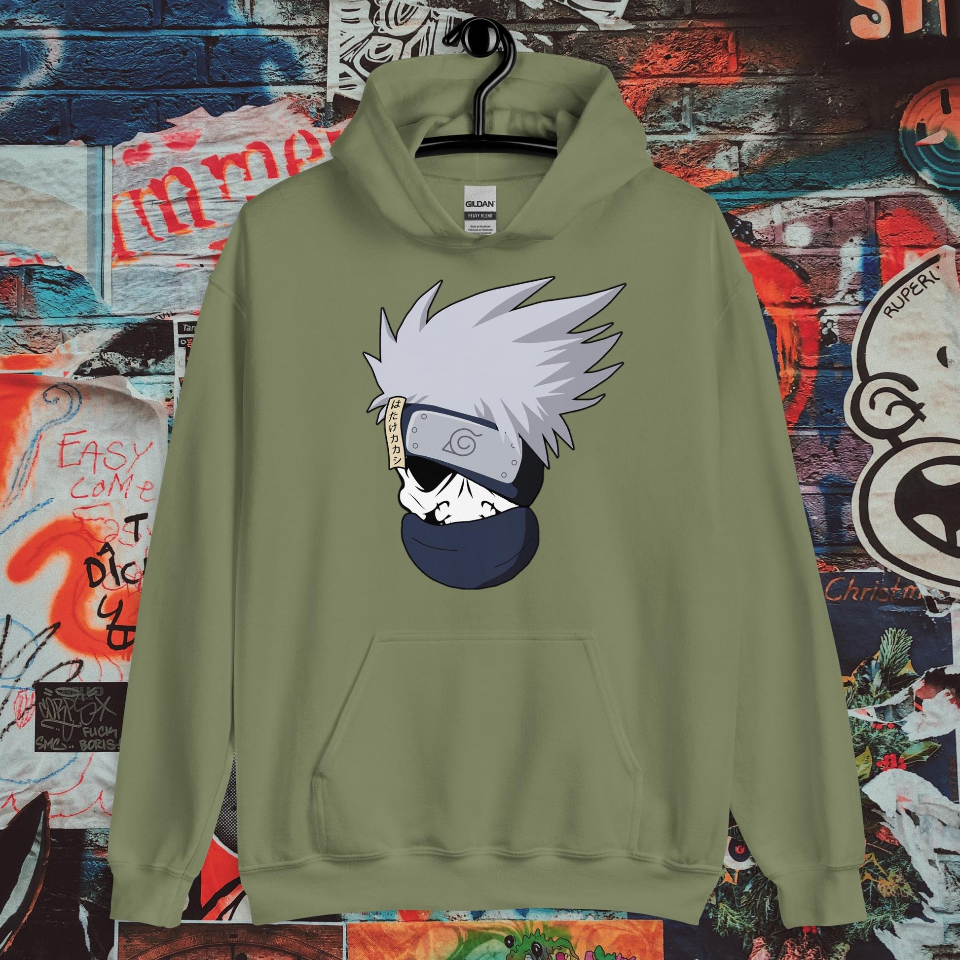 skull kakashi hoodie