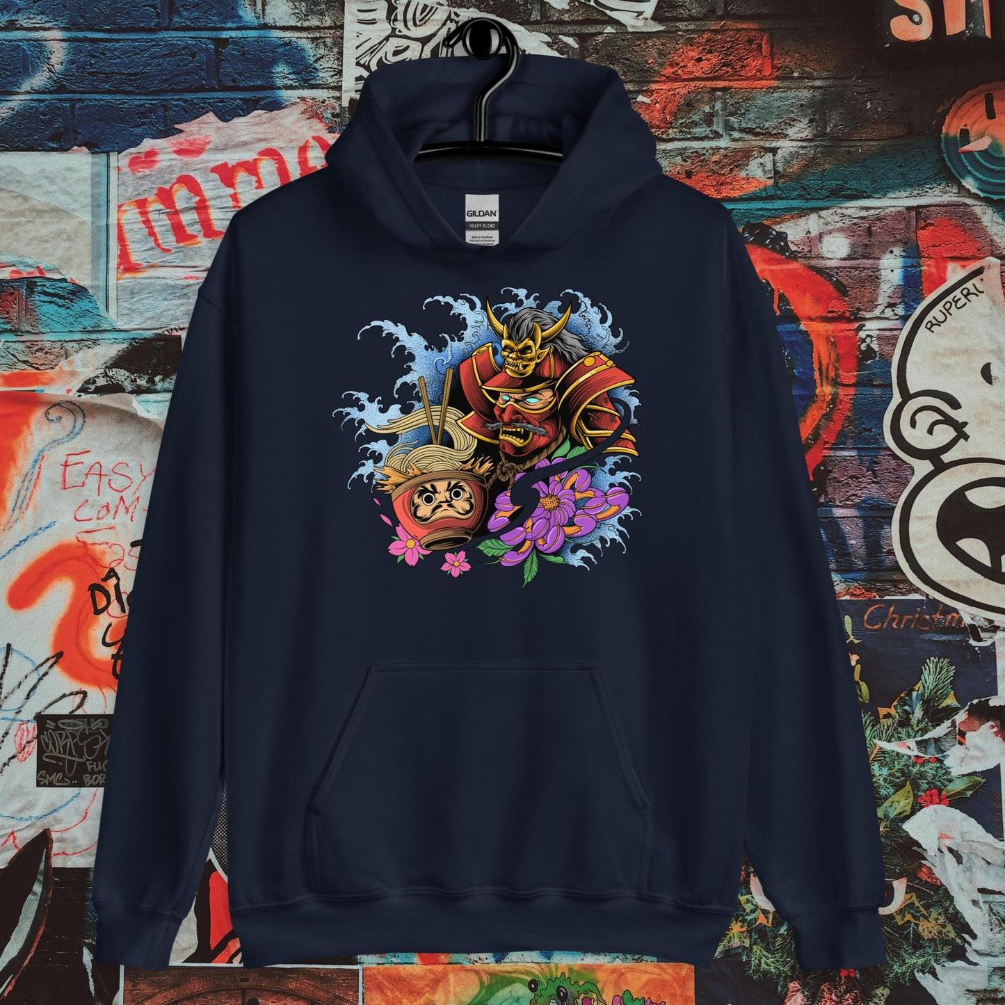 possessed samurai hoodie