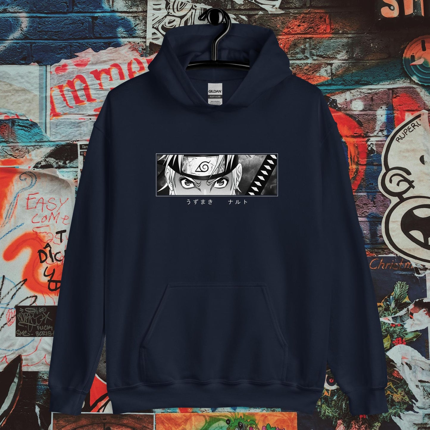 naruto banner hoodie