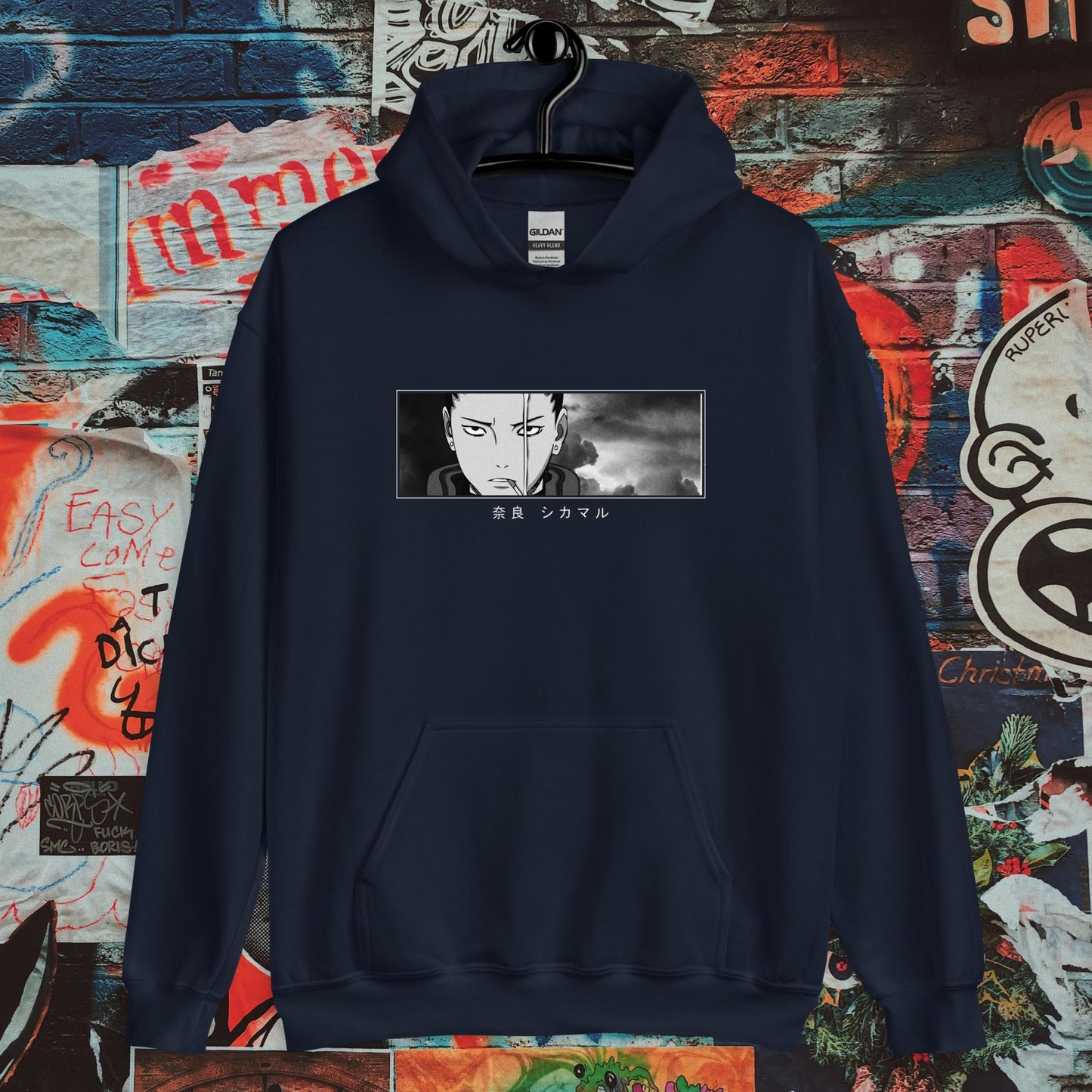 shikamaru banner hoodie