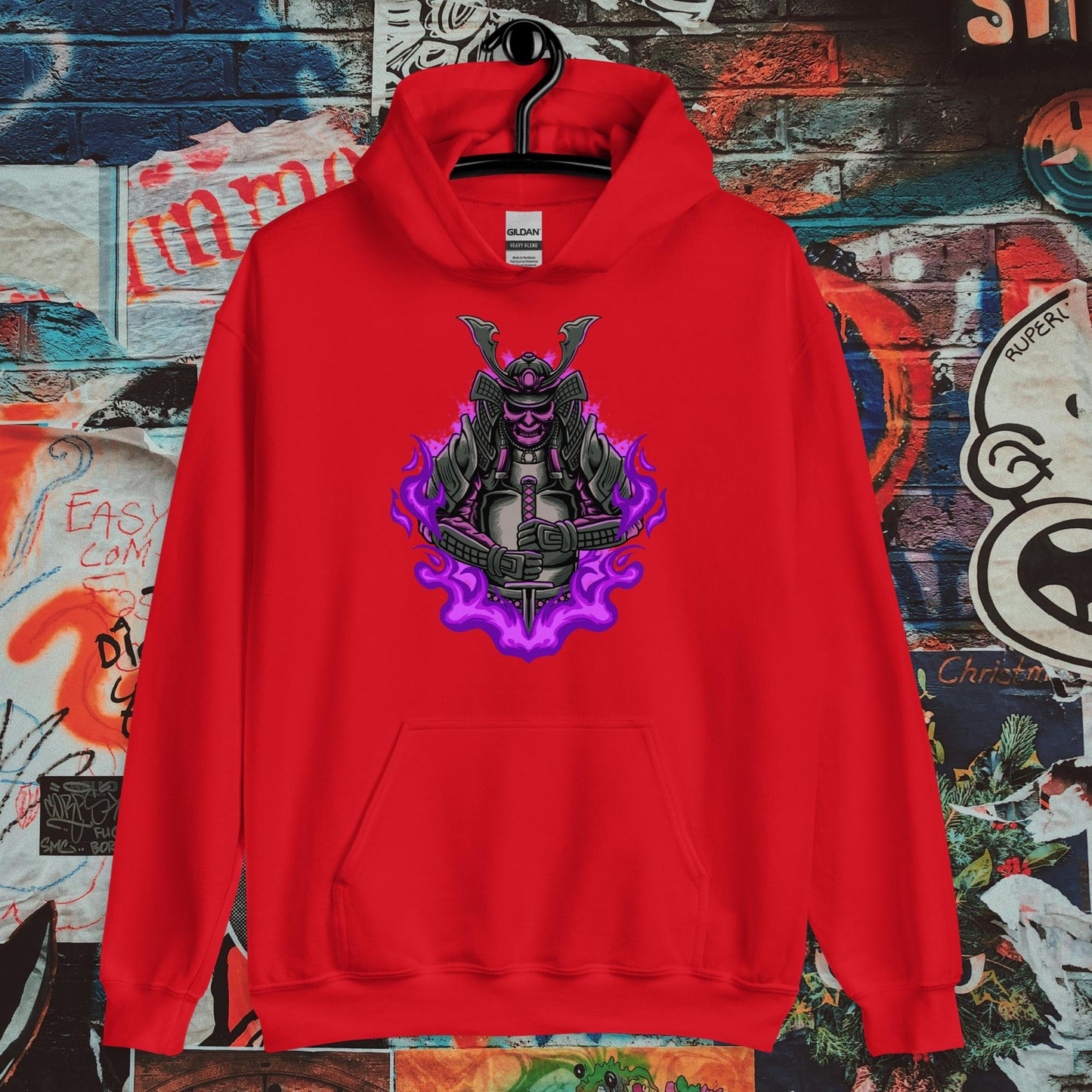 purple mist samurai hoodie