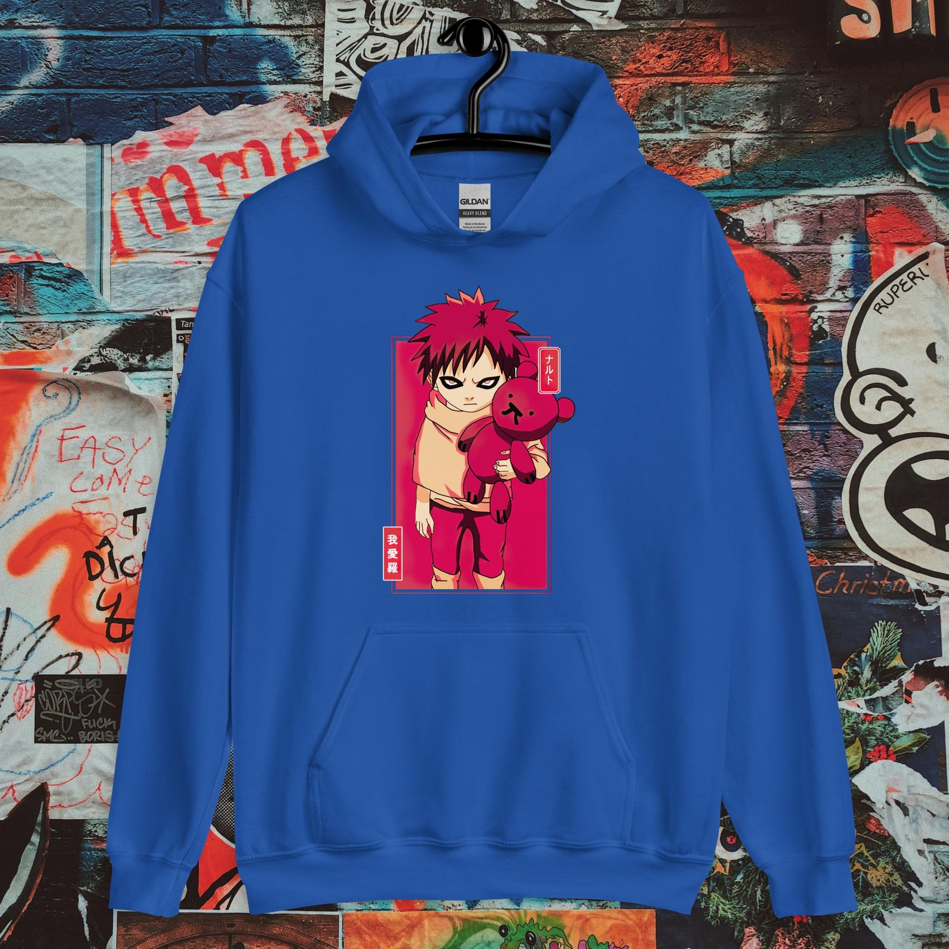 gaara bear hoodie