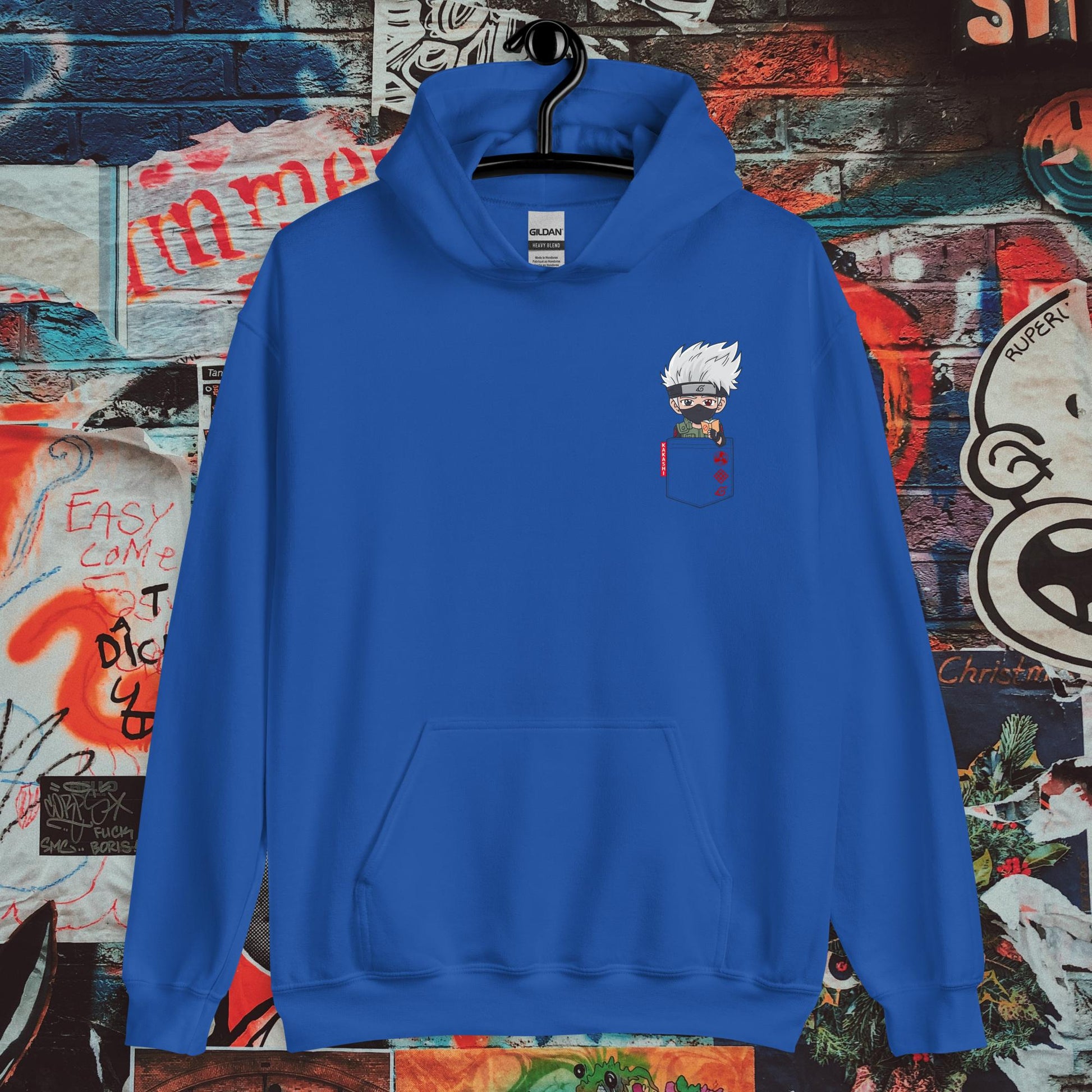 pocket kakashi hoodie