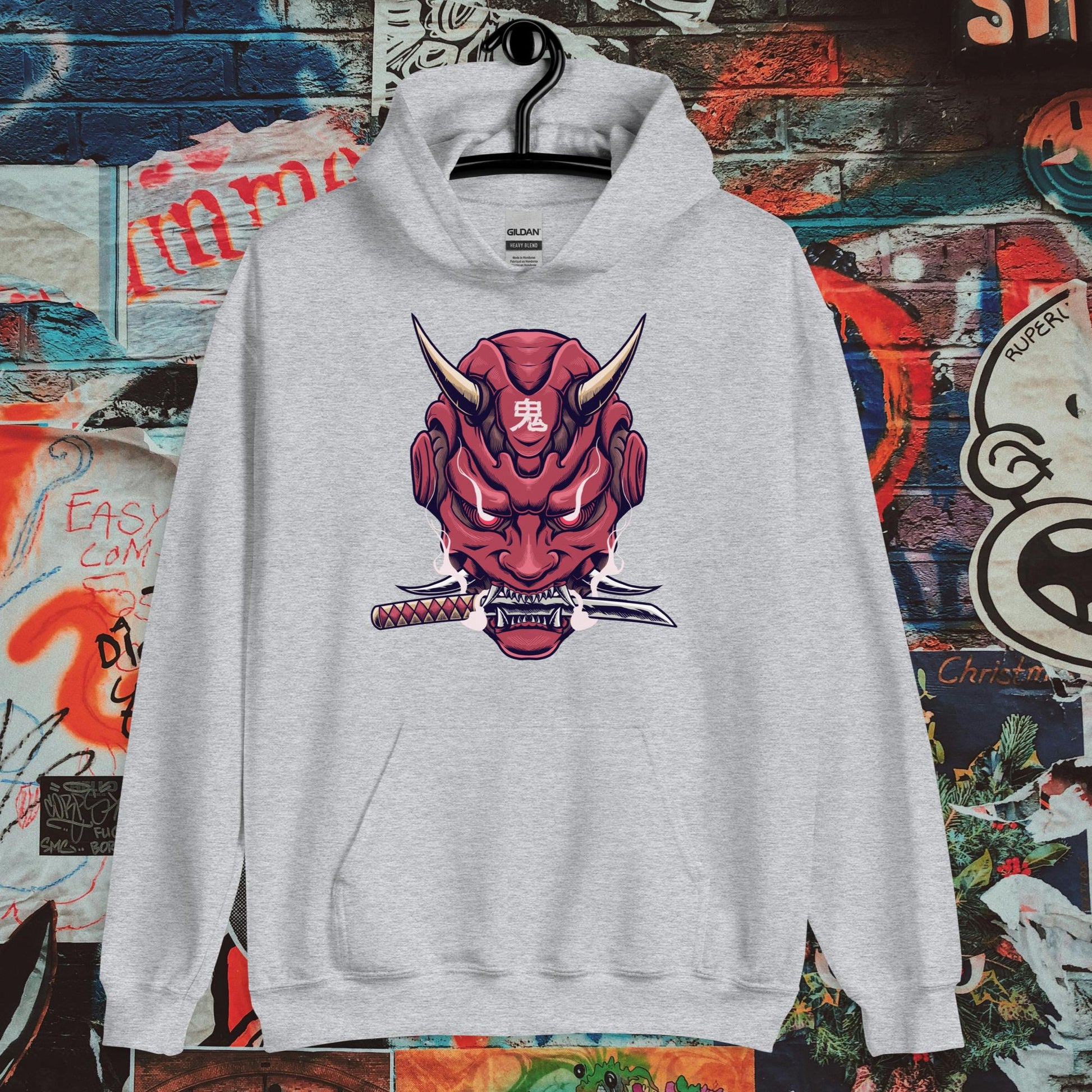 red demon hoodie