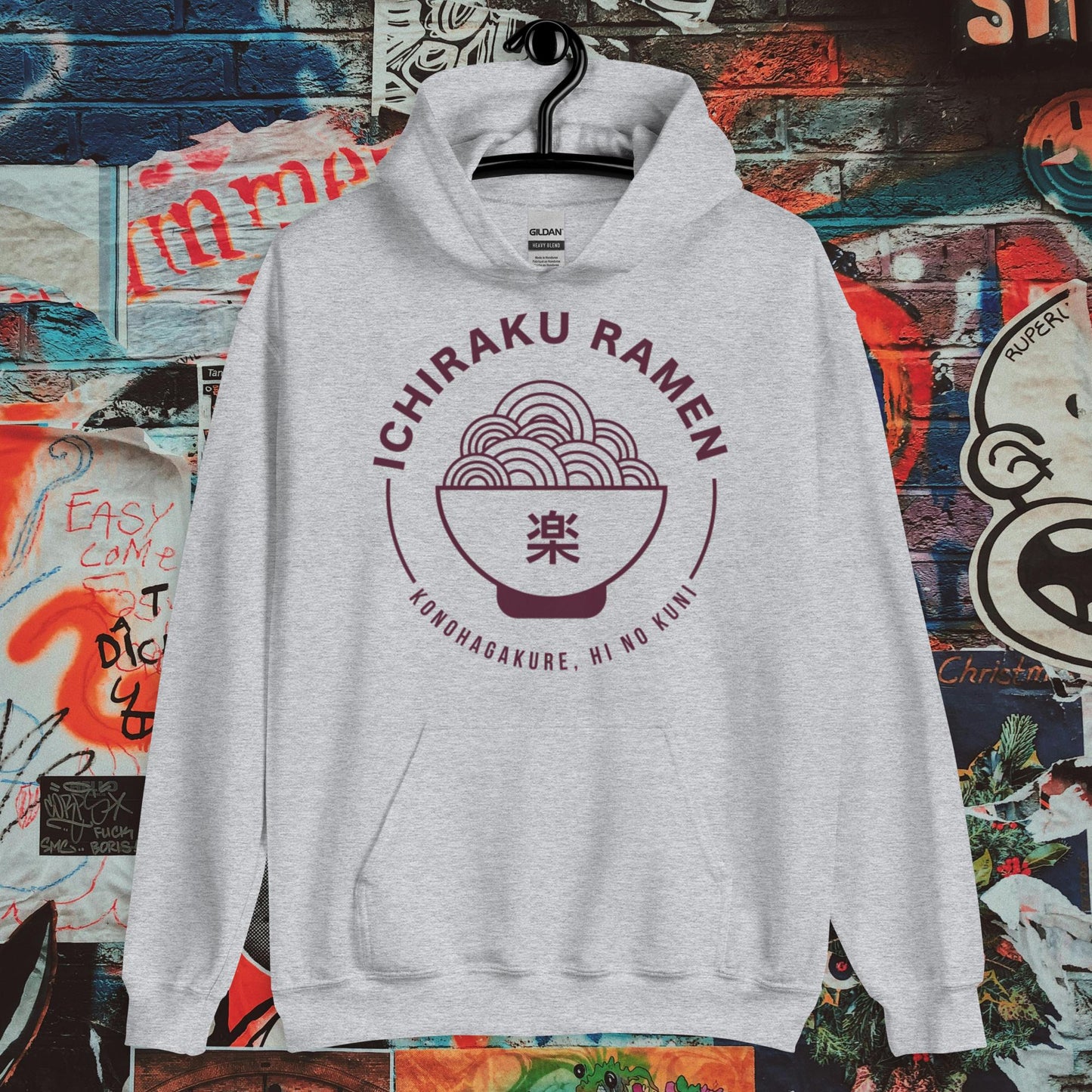 ichiraku ramen logo hoodie