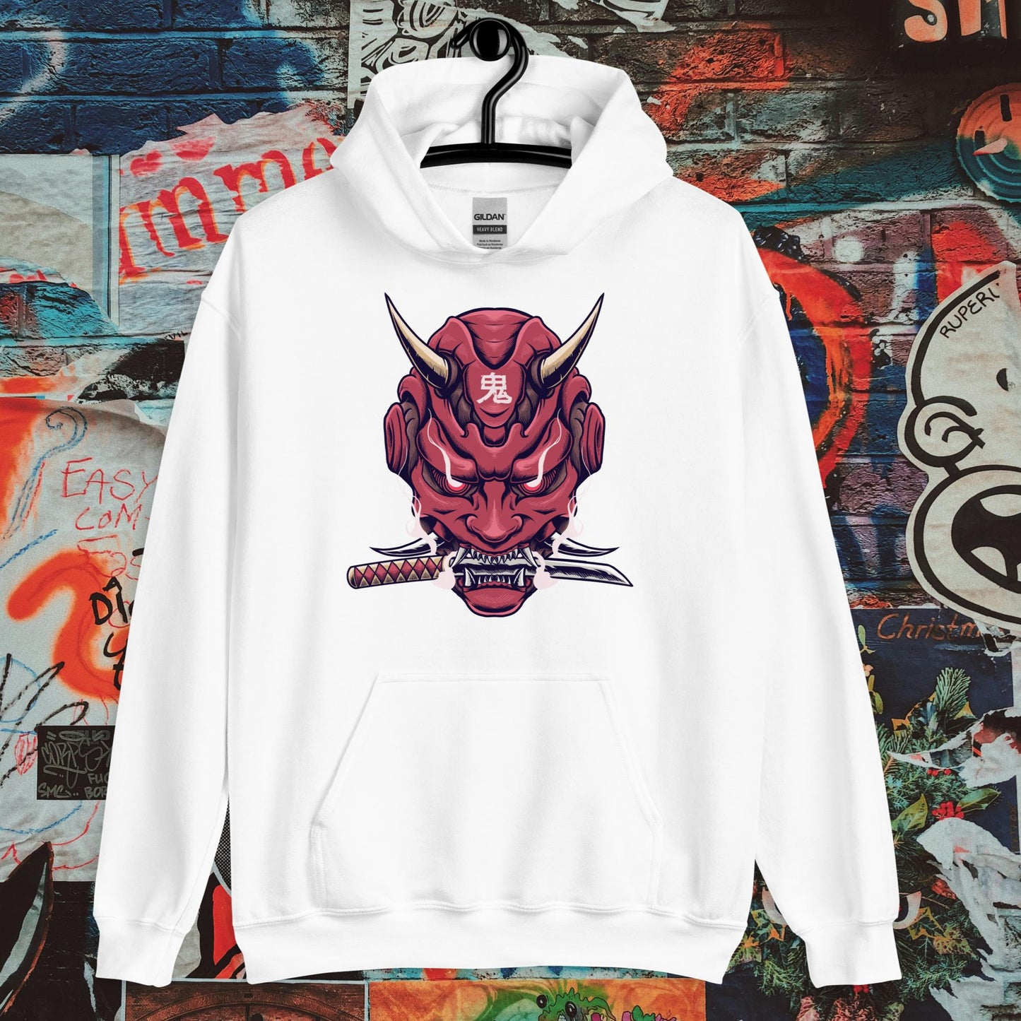 red demon hoodie