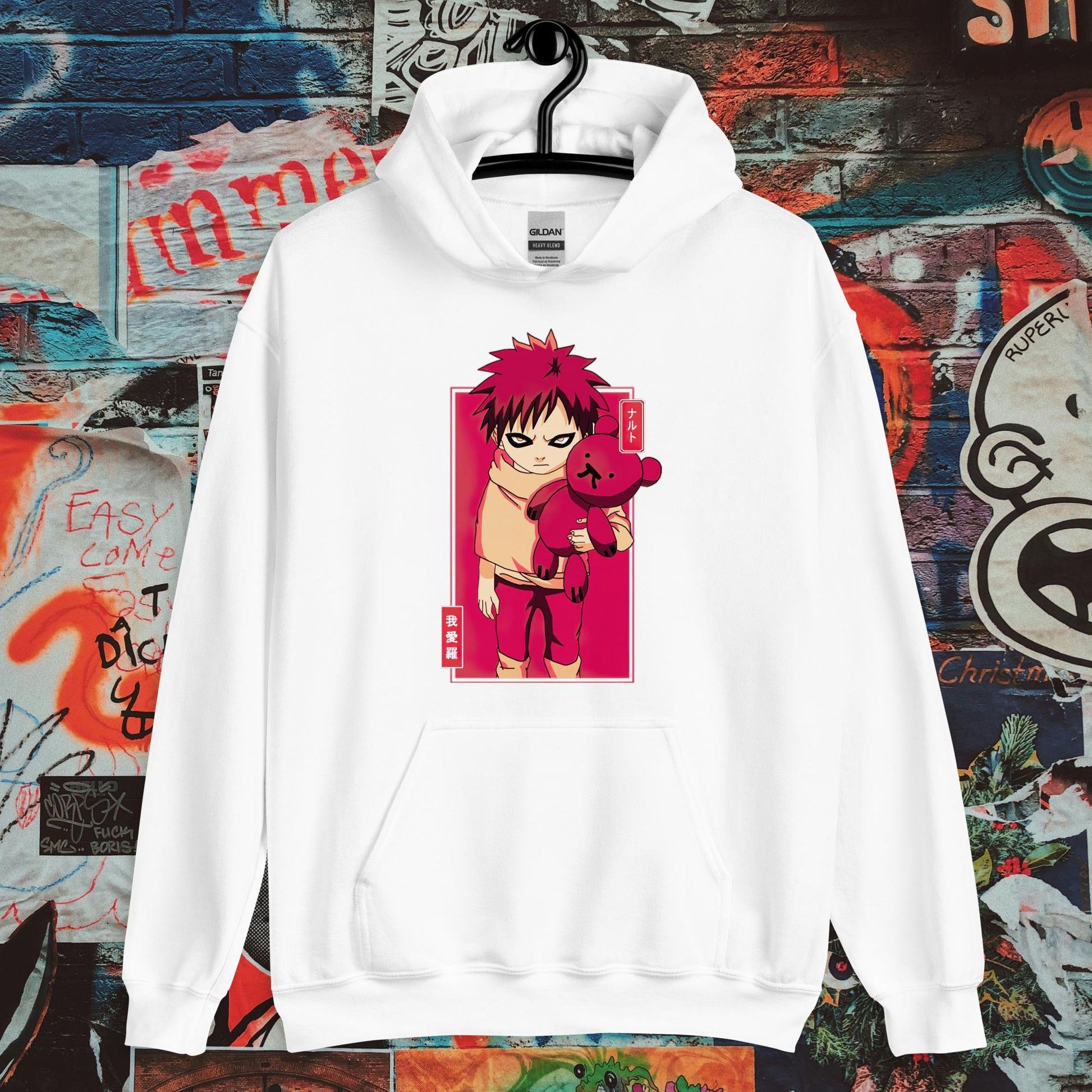 gaara bear hoodie