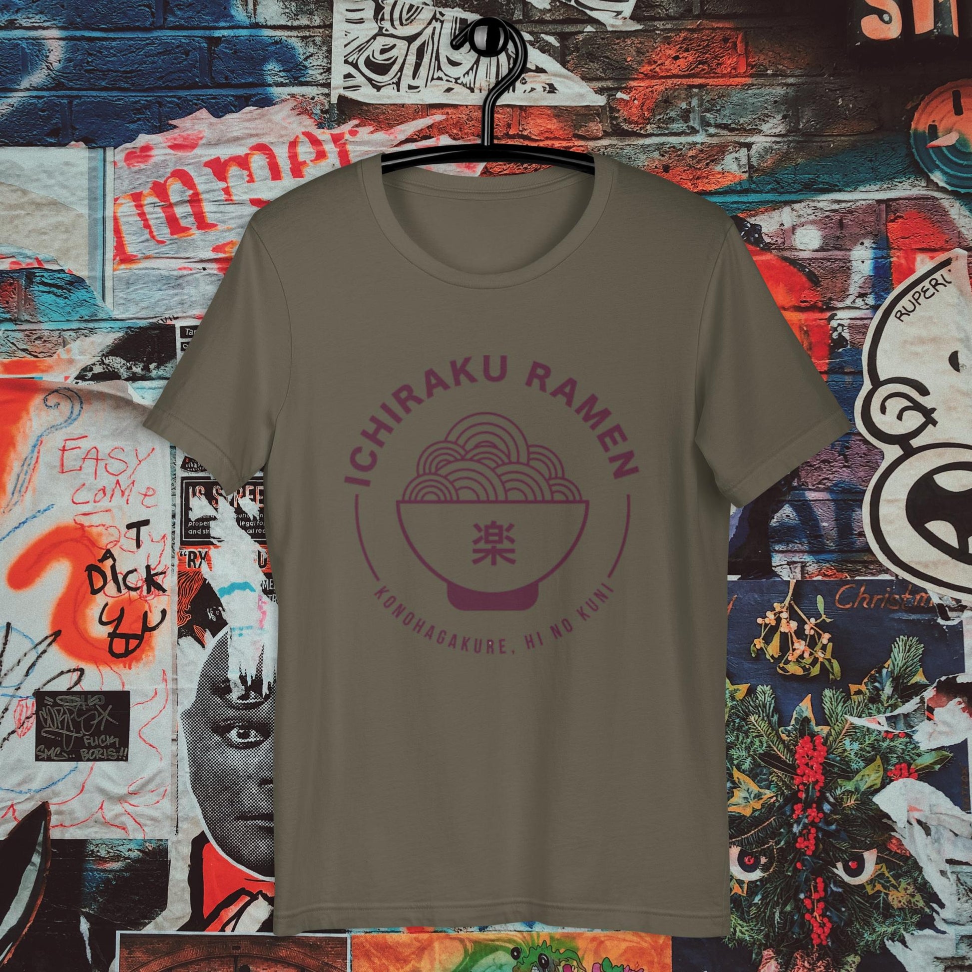 ichiraku ramen logo t-shirt