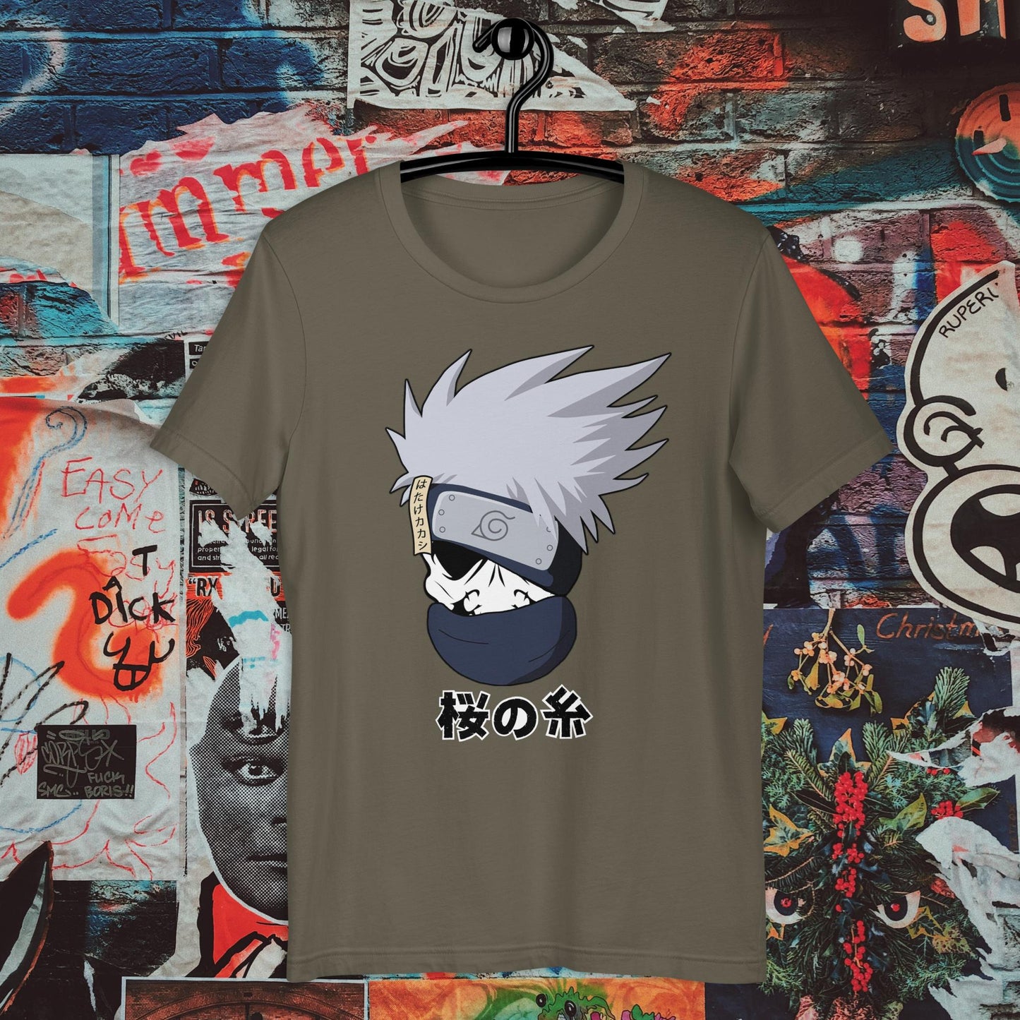 skull kakashi t-shirt