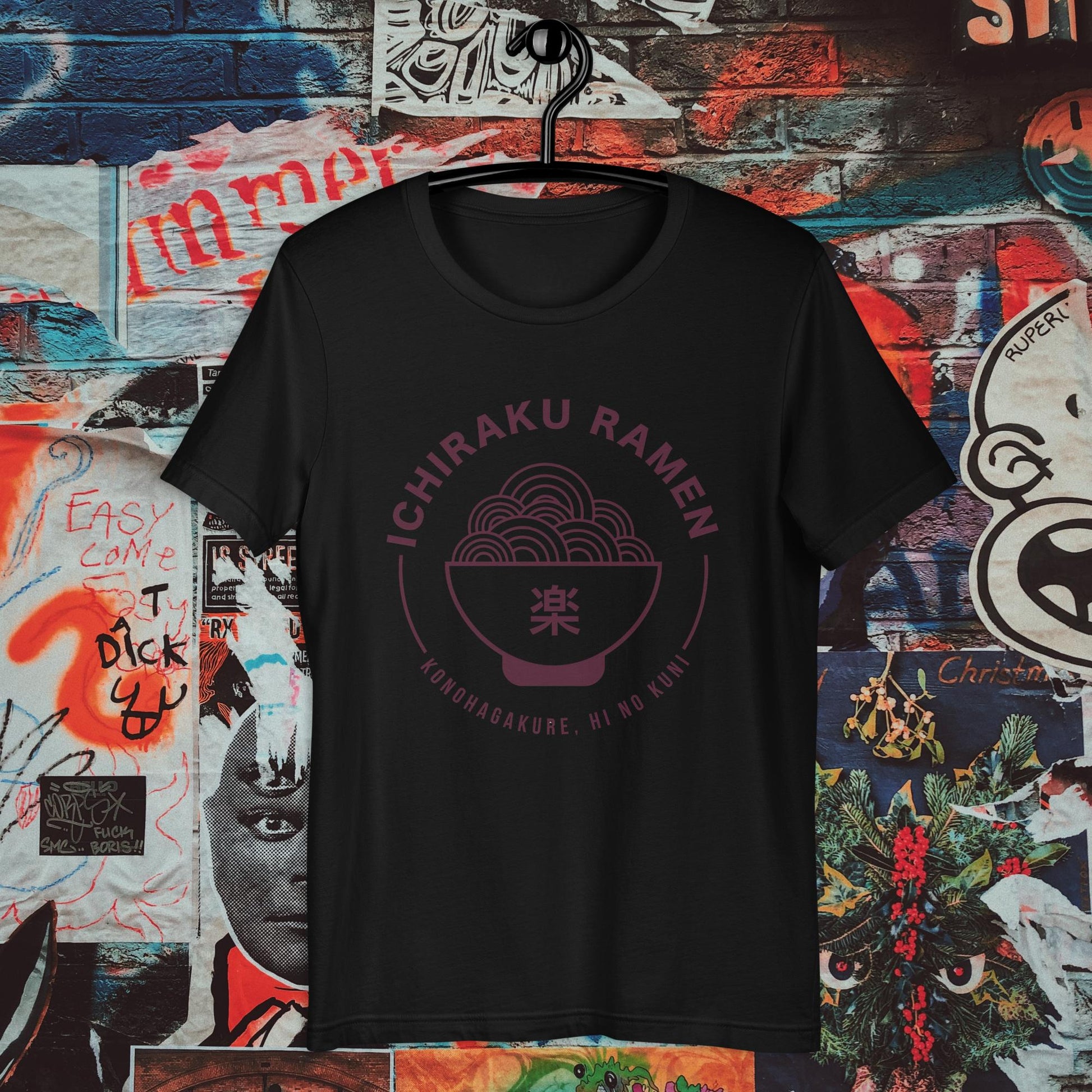 ichiraku ramen logo t-shirt