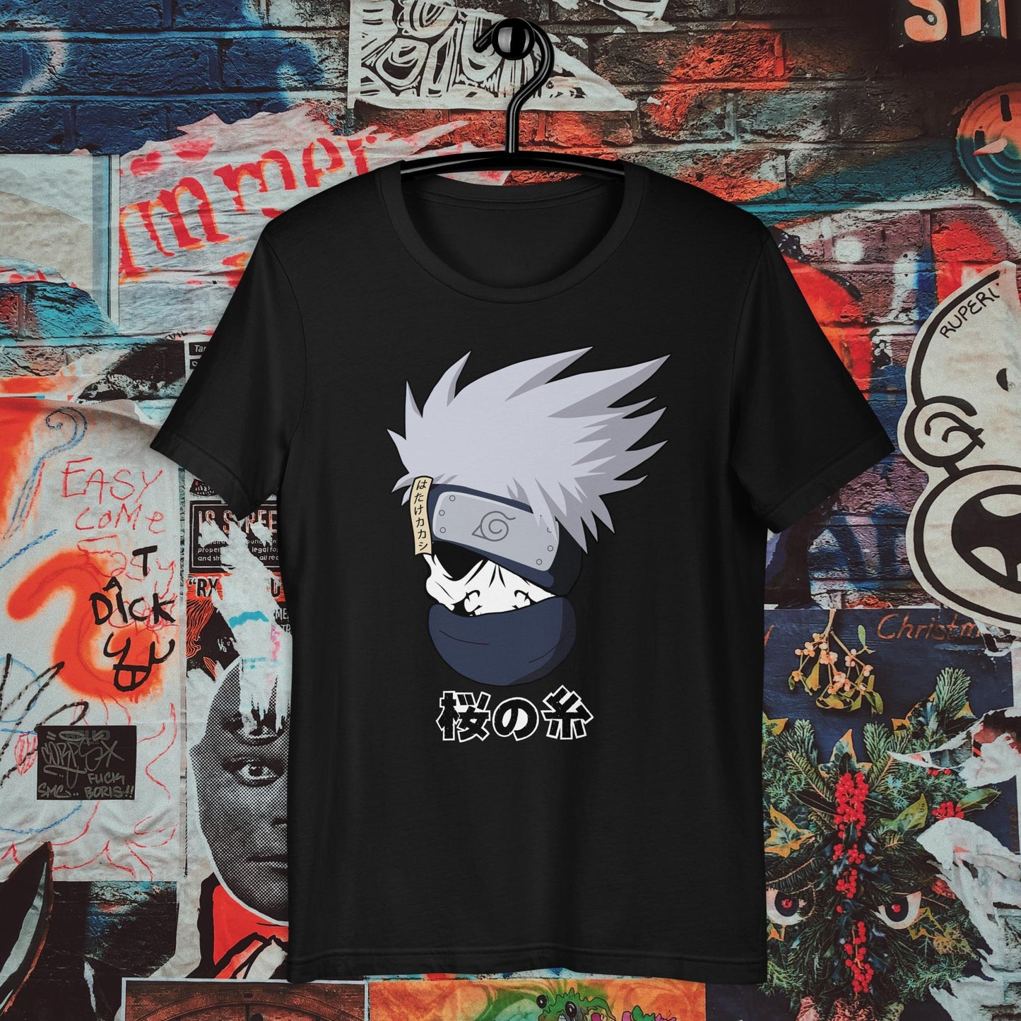 skull kakashi t-shirt