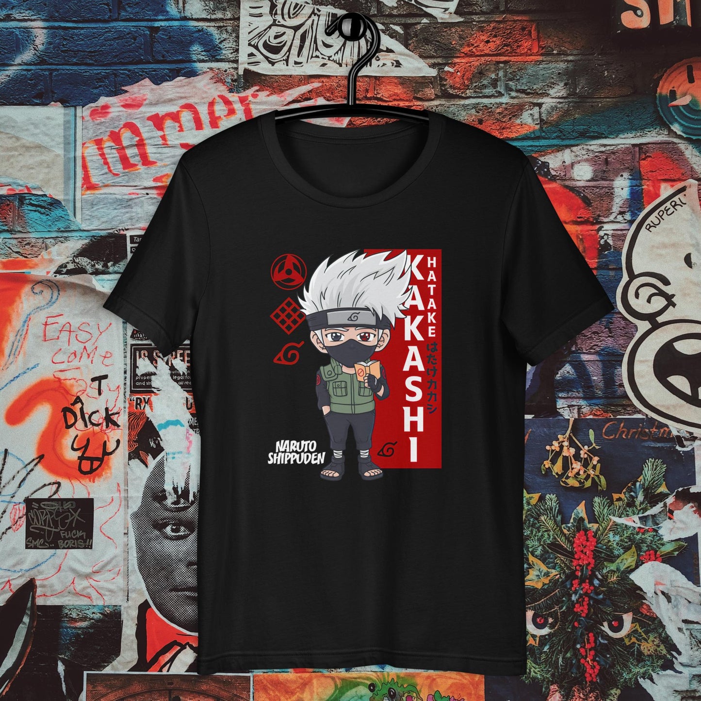 kakashi hatake t-shirt